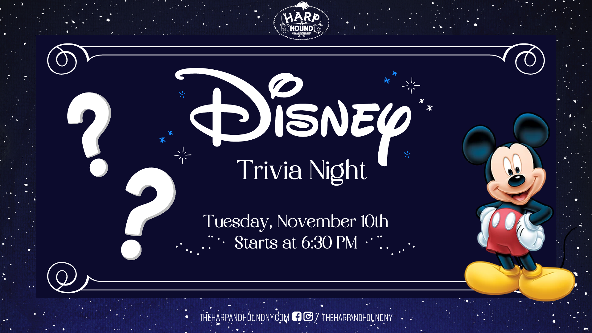 Disney Trivia Night