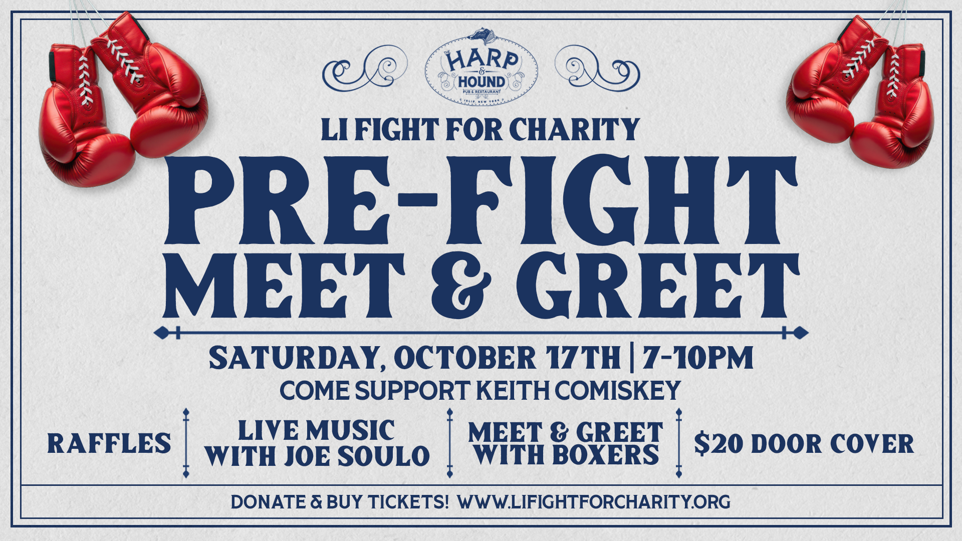 LI Fight for Charity Meet &amp; Greet