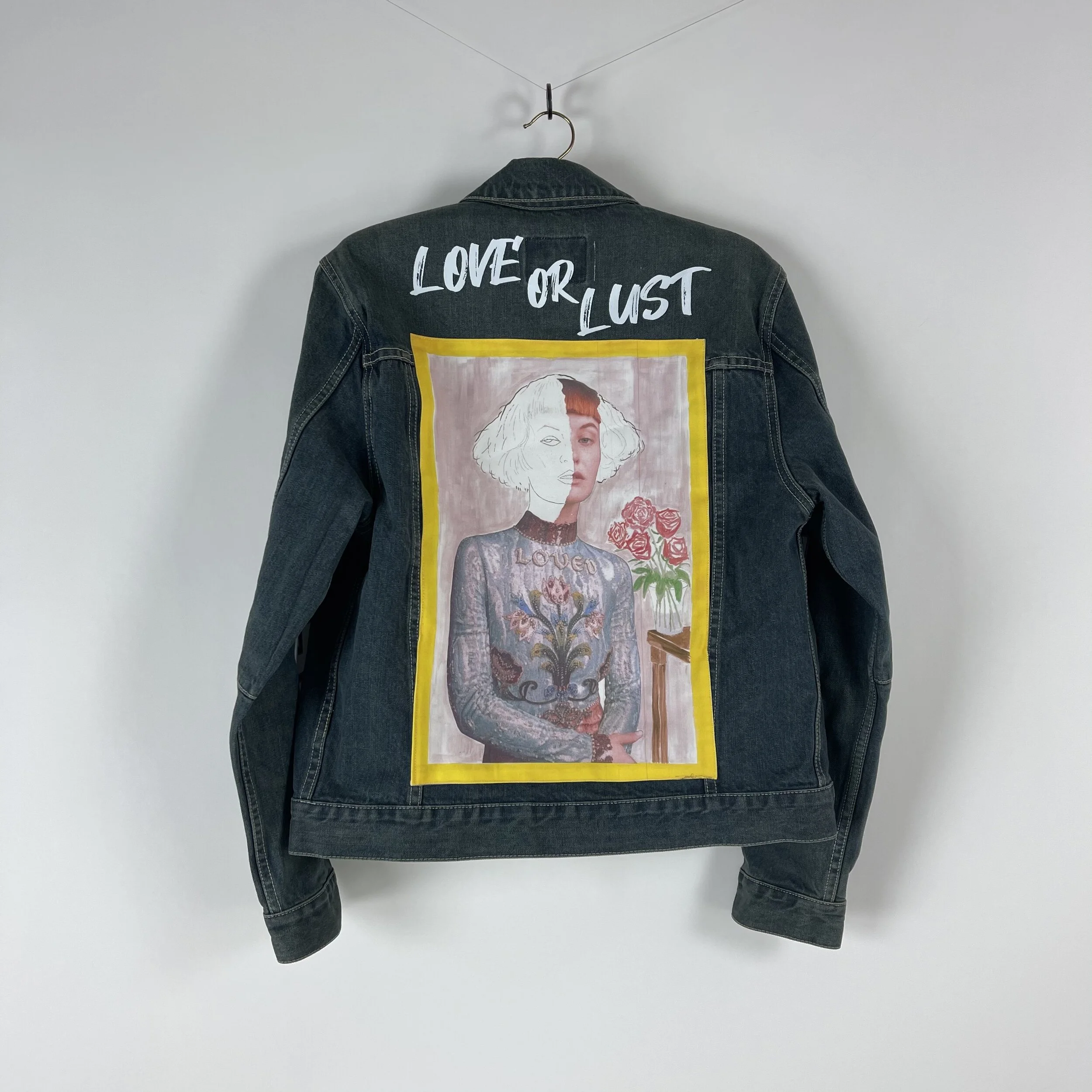 Blue Denim Jacket - Passion & Poison (back)