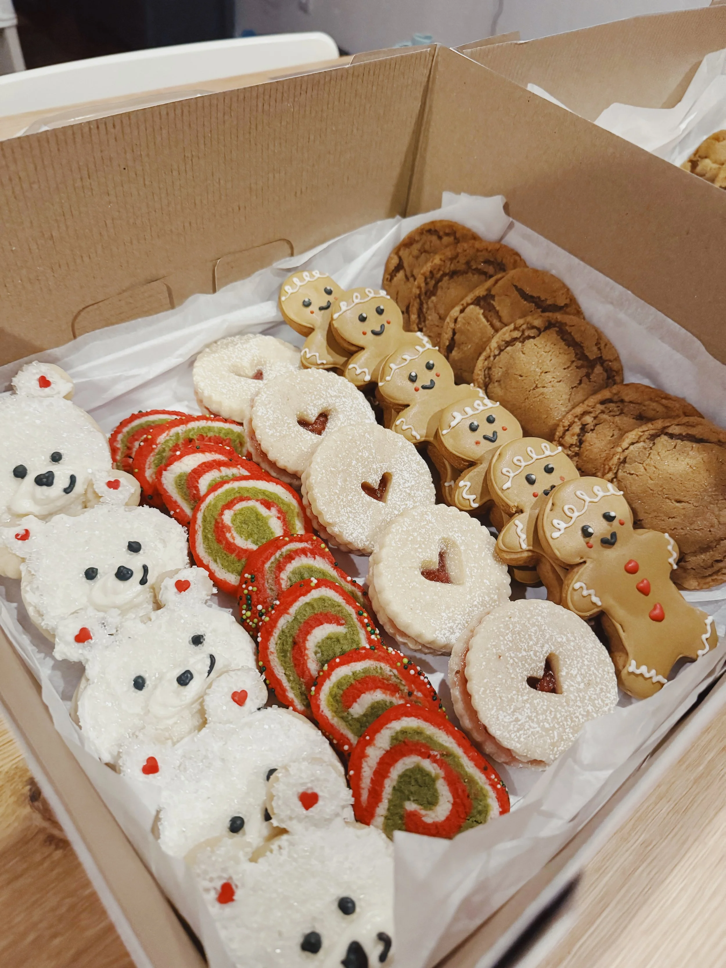 Holiday Cookie Boxes