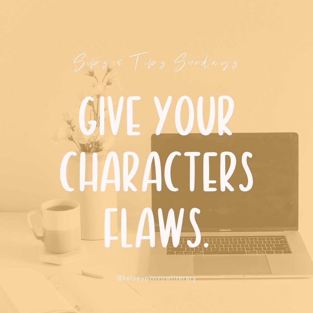 ☕️ Sips &amp; Tips Sunday 👩🏼&zwj;💻
⁣
A few days ago, I posted my latest blog post and kicked off my descent into the 🐇 hole that is character building. If you&rsquo;re anything like me, this is one of the most fun part of writing. I love creating