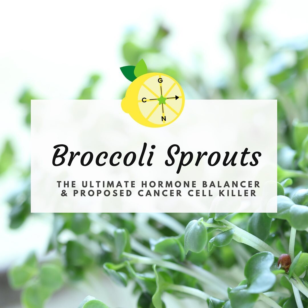 What&rsquo;s the #1 food recommended to help those with hormone imbalances for men and women? Broccoli sprouts 🌱 🥦 

Why you ask? Because it has the potential to produce a ton of ✨sulphoraphane✨ (SFN) which helps your liver get rid of toxins and ex