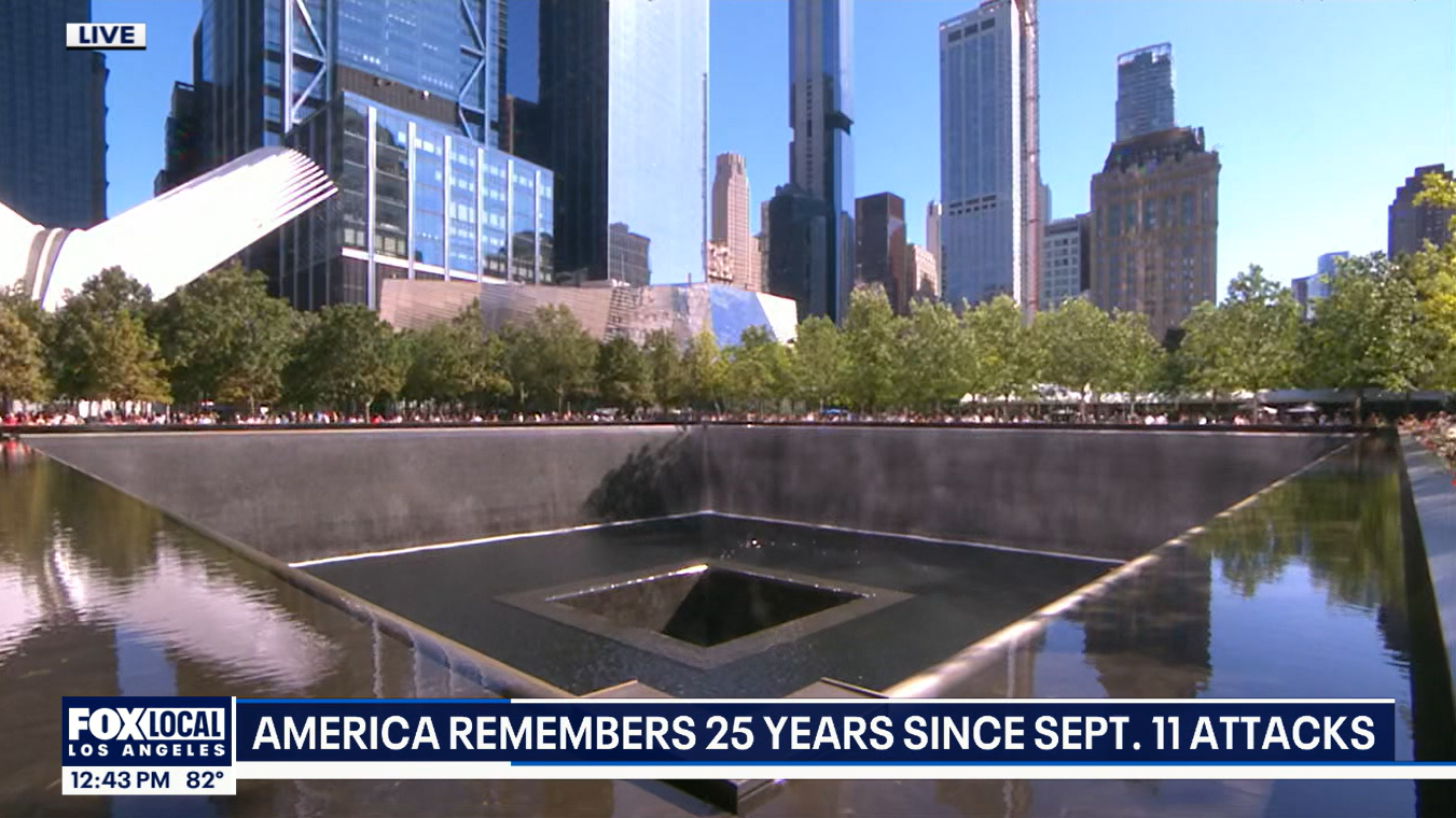 America Marks 25 Years Since 9/11 Attacks