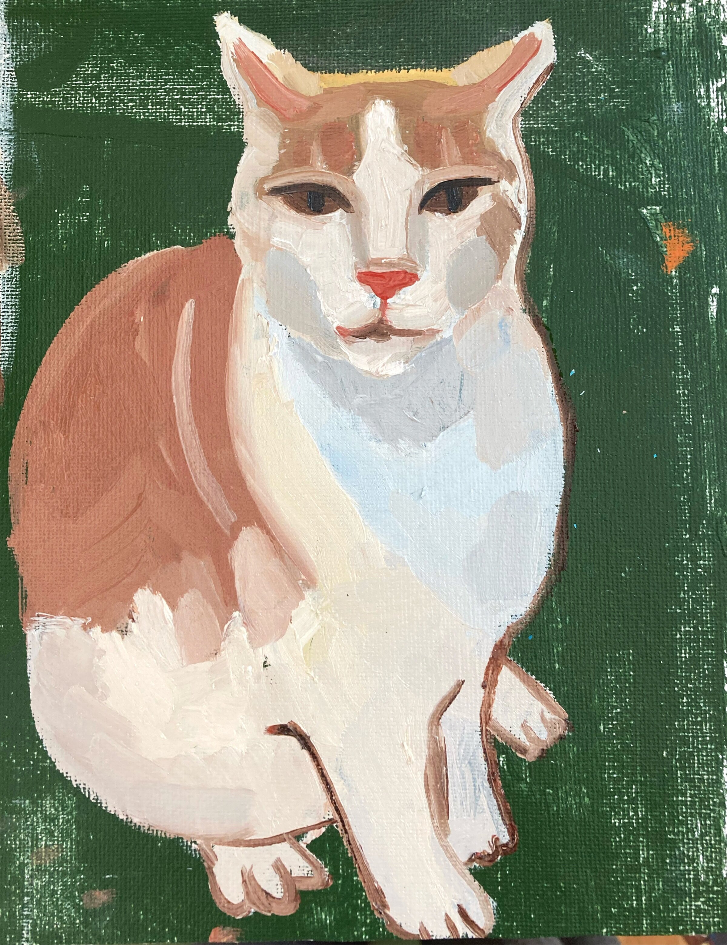 "Ringo" Oil on canvas. March 2021.