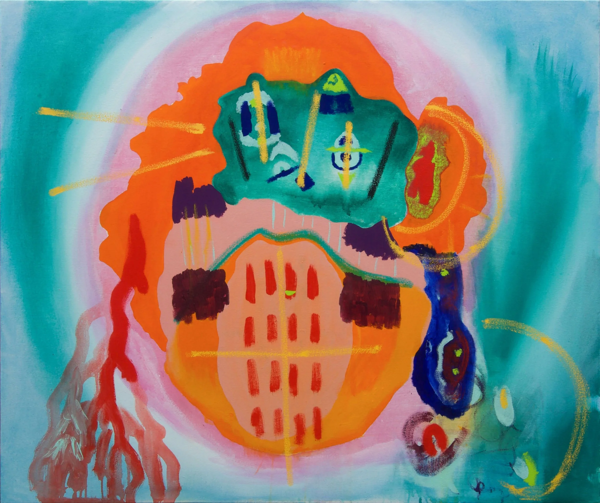  August Revival , 2026  
Acrylic on canvas   
48 x 40 in. (121.9 x 101.6 cm)
