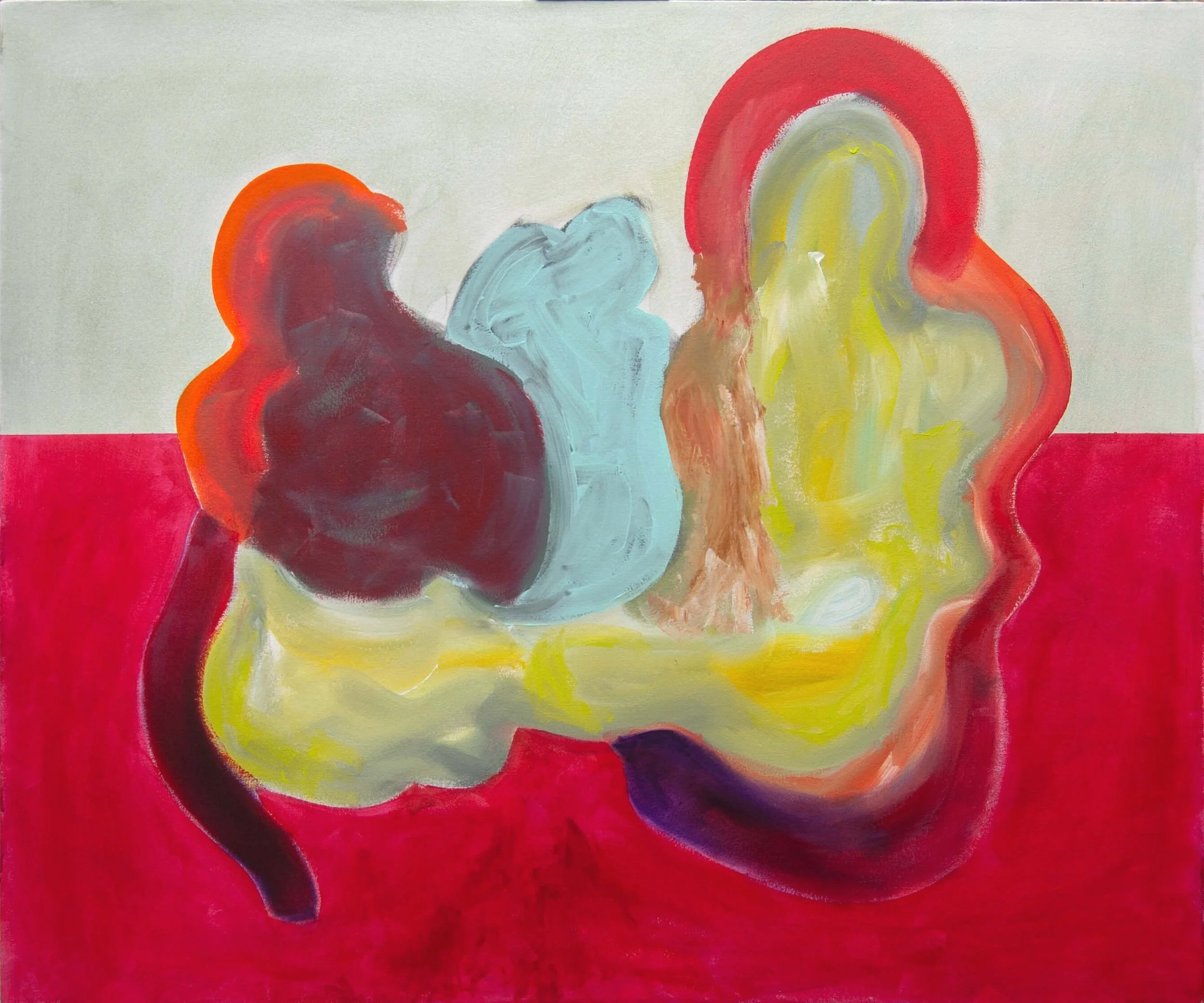  Hindsight , 2025  
Acrylic on canvas  
48 x 40 (121.9 x 101.6 cm)