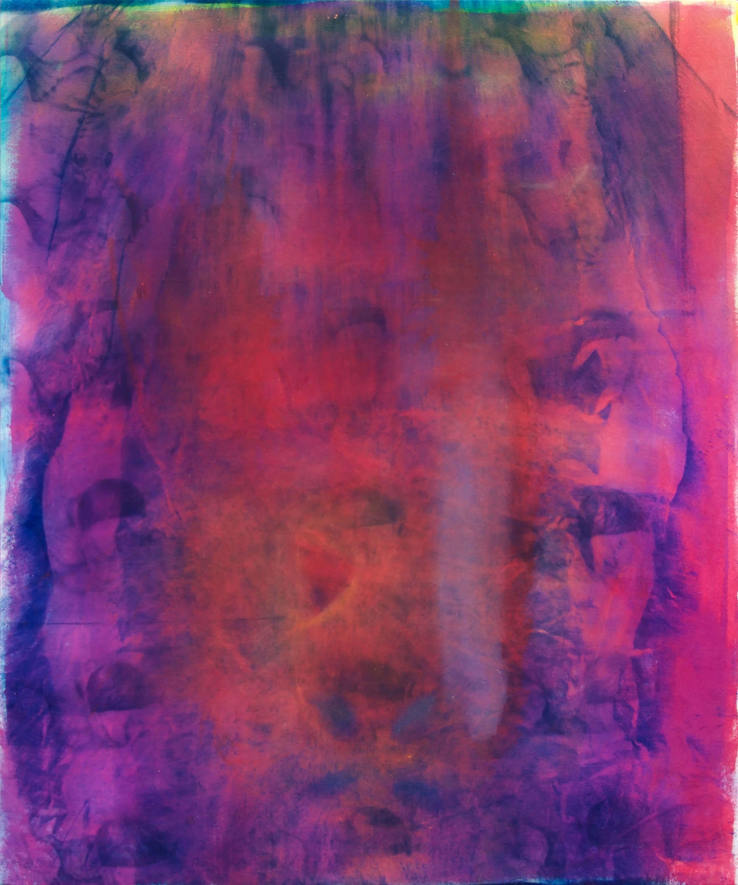  He Was Once in Time , 2026  
Acrylic on canvas  
40 x 48 (101.6 x 121.9 cm)