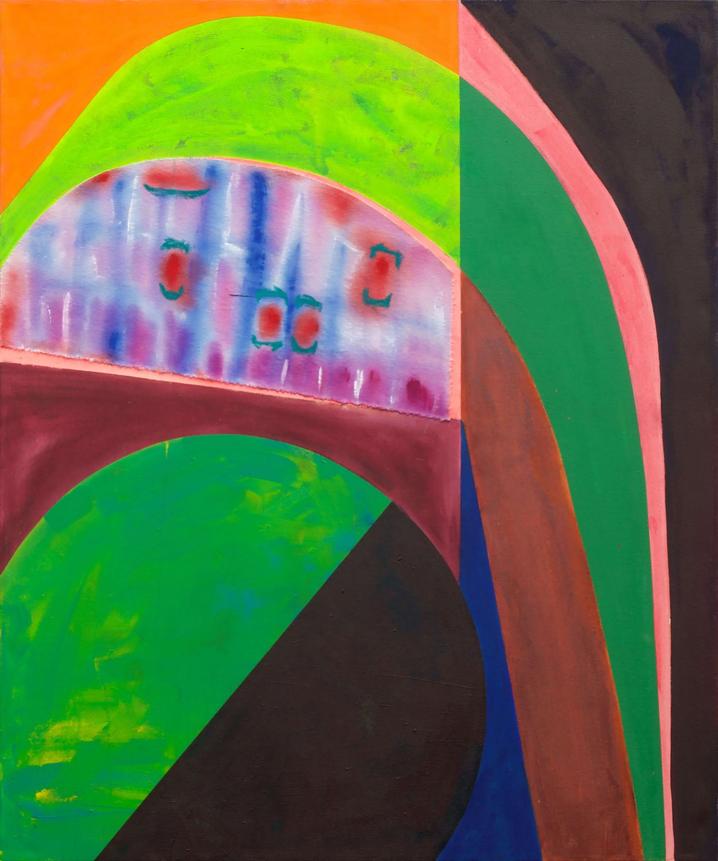  Come Along, Sally , 2026  
Acrylic on canvas  
40 x 48 (101.6 x 121.9 cm)