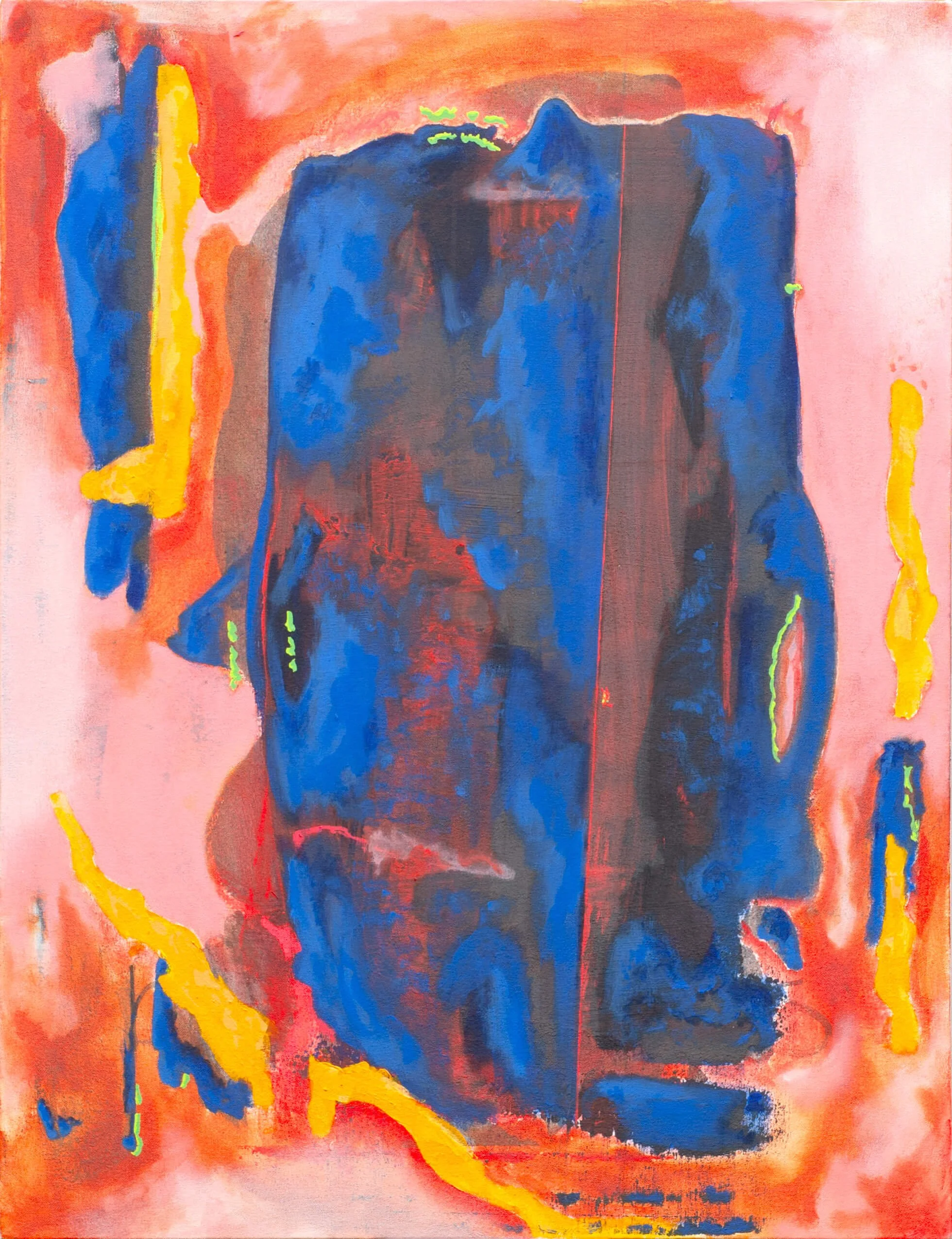  Fated , 2023 
Acrylic on canvas 
30 x 40 inches (101.6 x 121.9 cm)