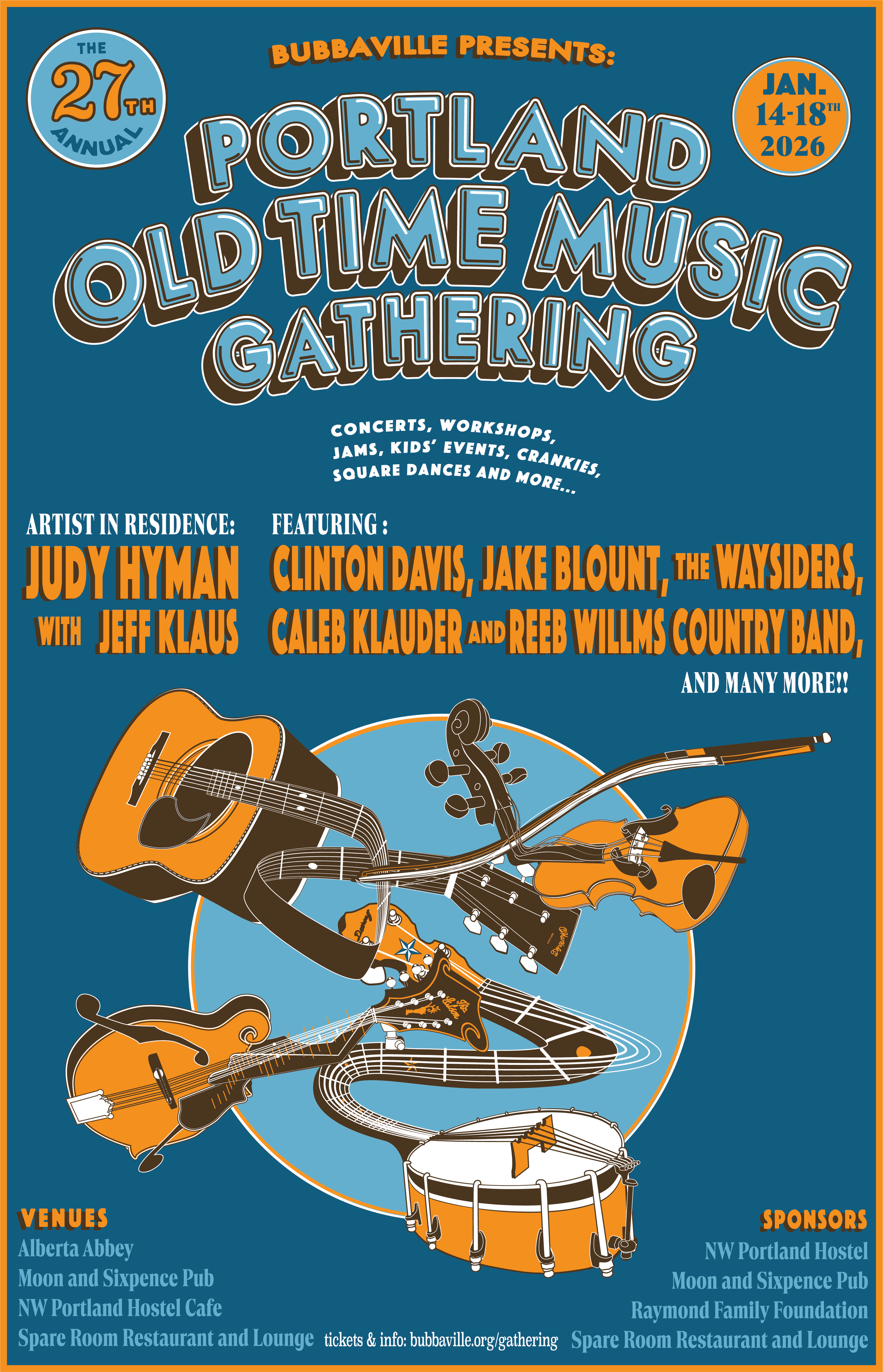 The Portland Old-Time Music Gathering