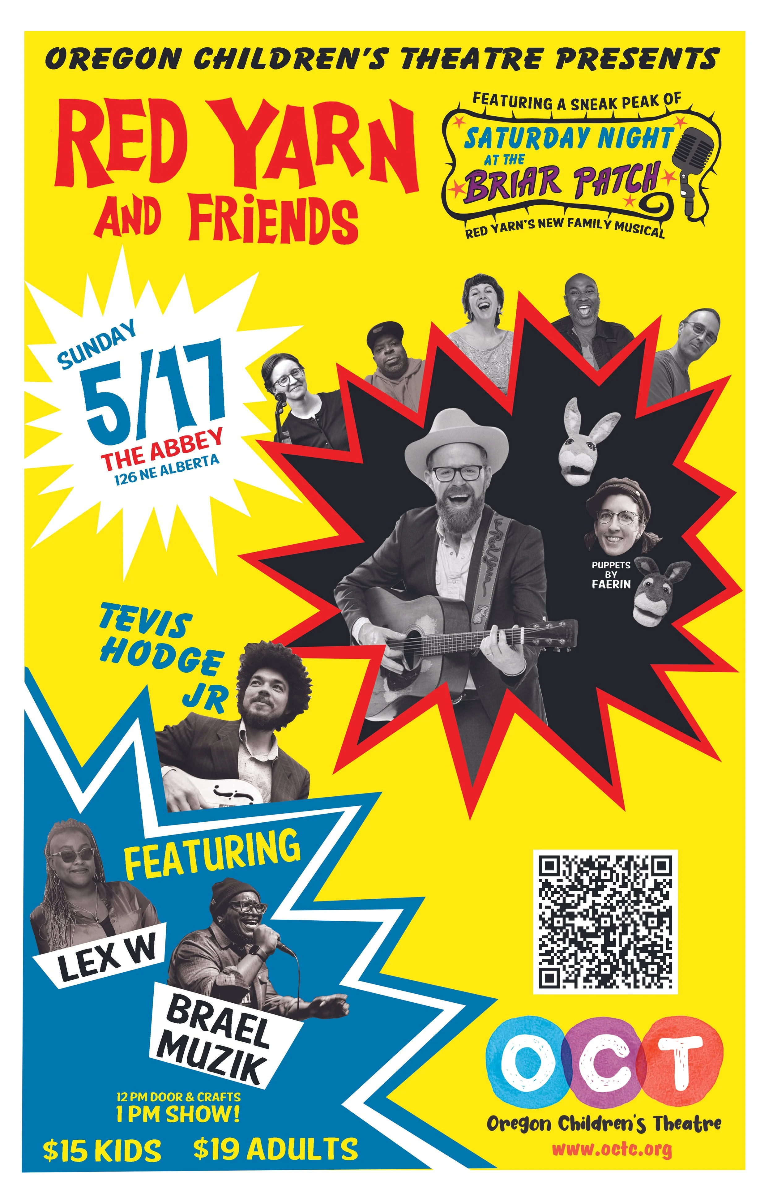 Oregon Children’s Theatre Presents: Red Yarn &amp; Friends