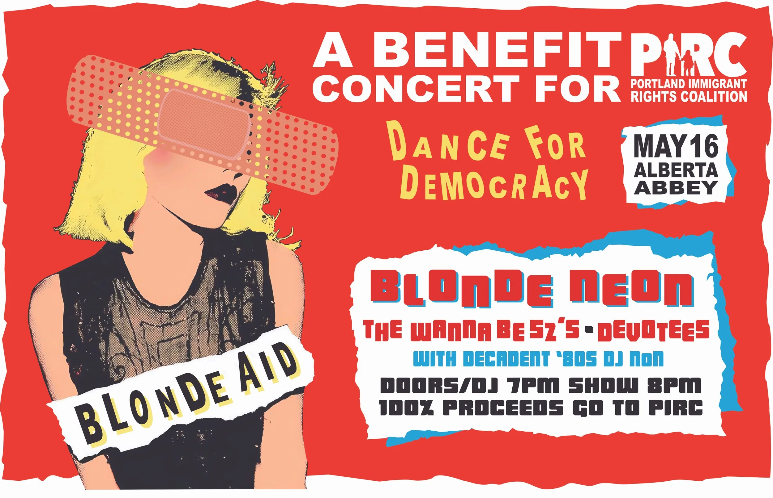 Blonde Aid: Dance for Democracy