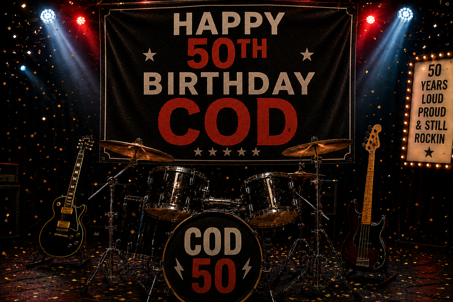 COD 50 - Casey O'Donnell's 50th Birthday Rock &amp; Roll Celebration