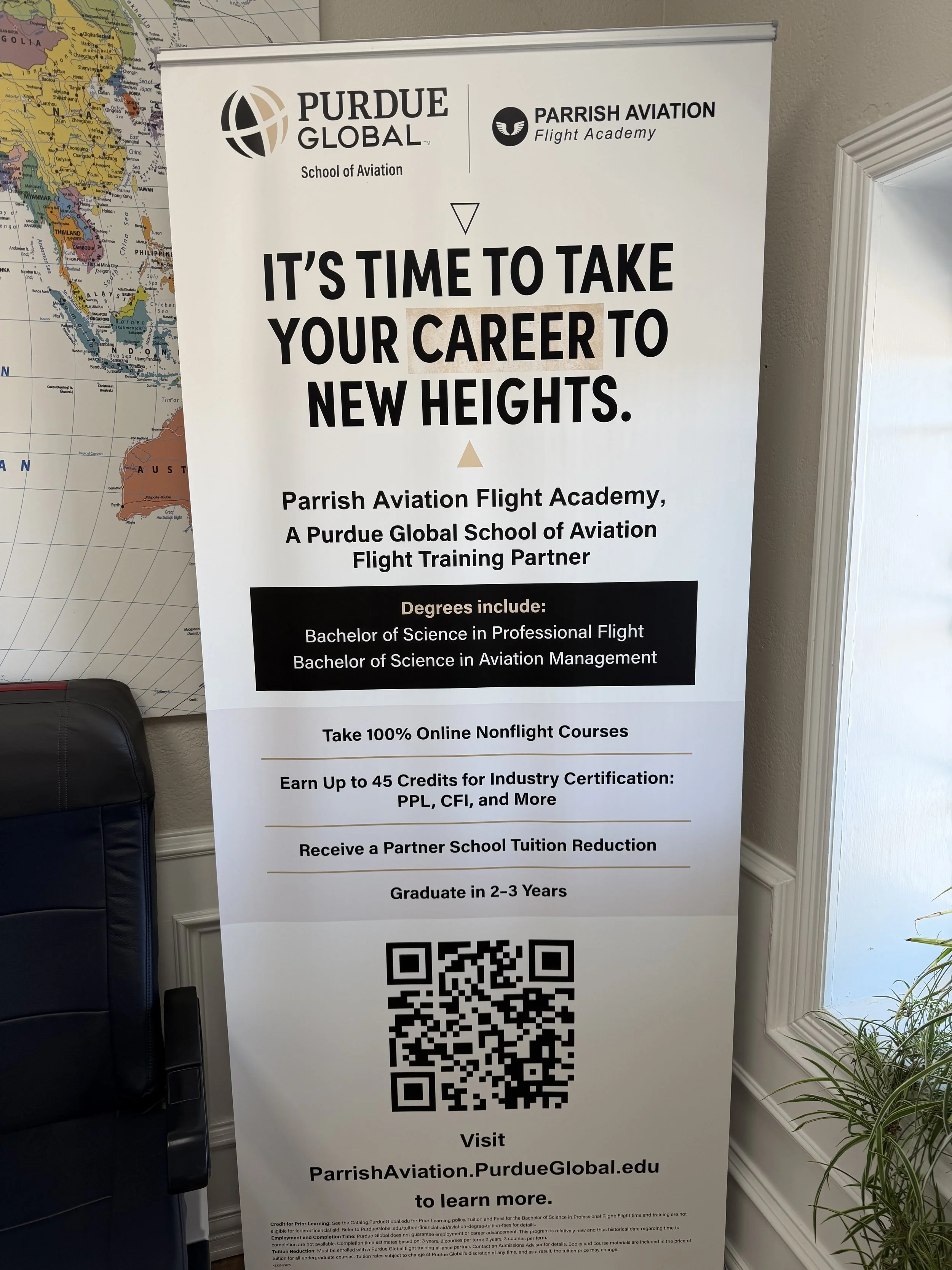 Purdue Global Visits Parrish Aviation