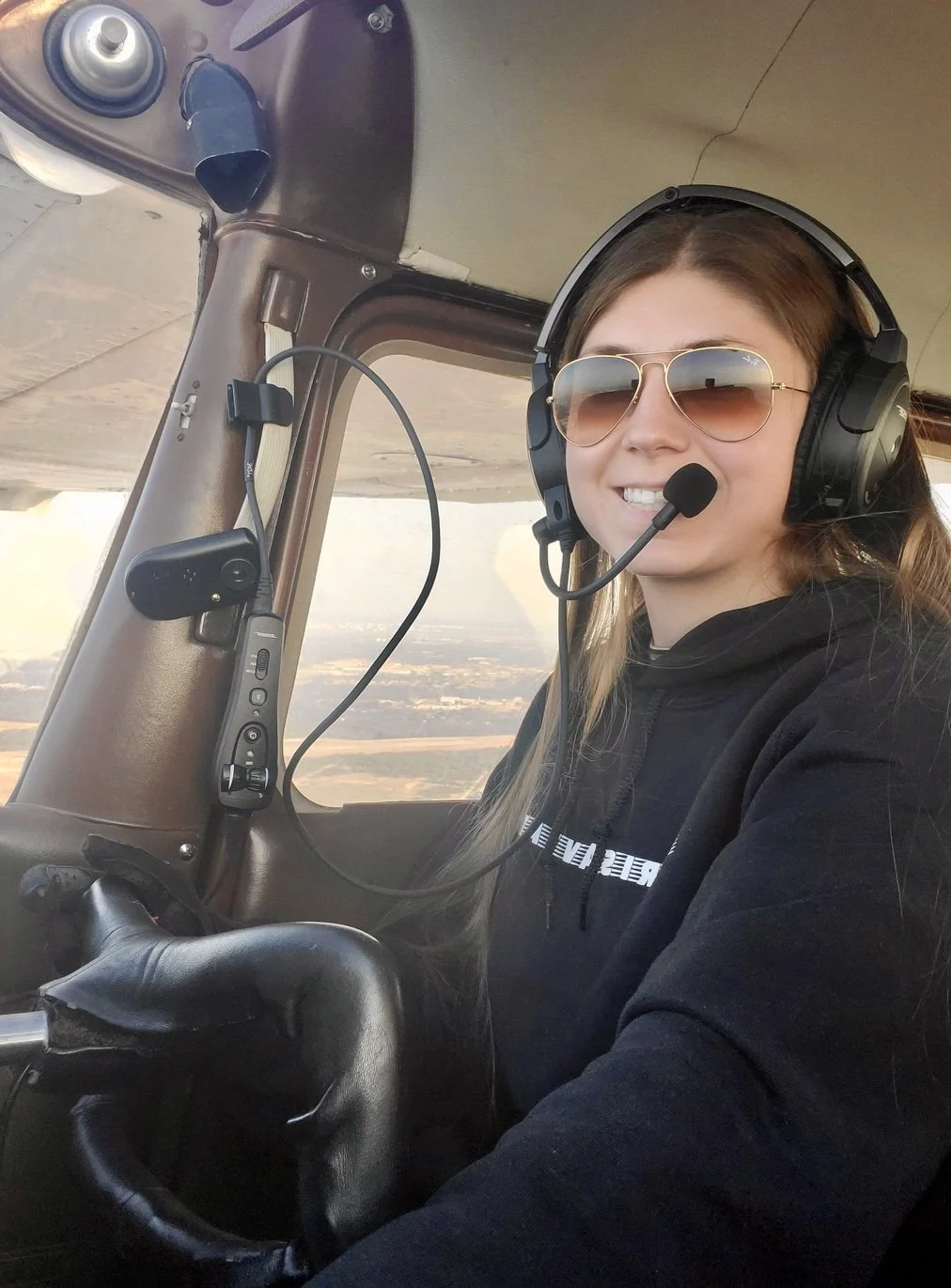 Taylor got her Private License