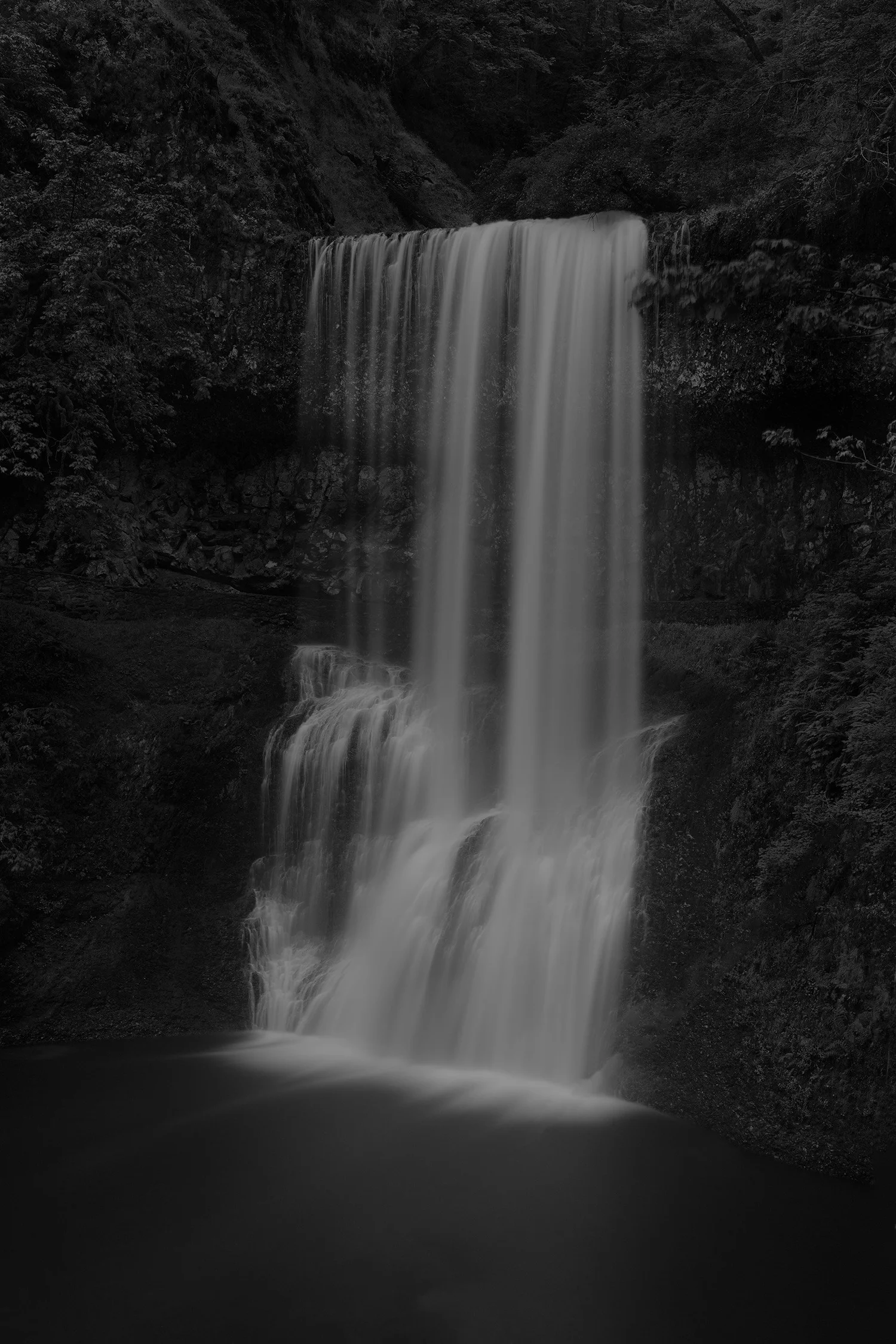 Jonathan Knight Waterfalls Gallery | Stunning Black-and-White Fine Art ...