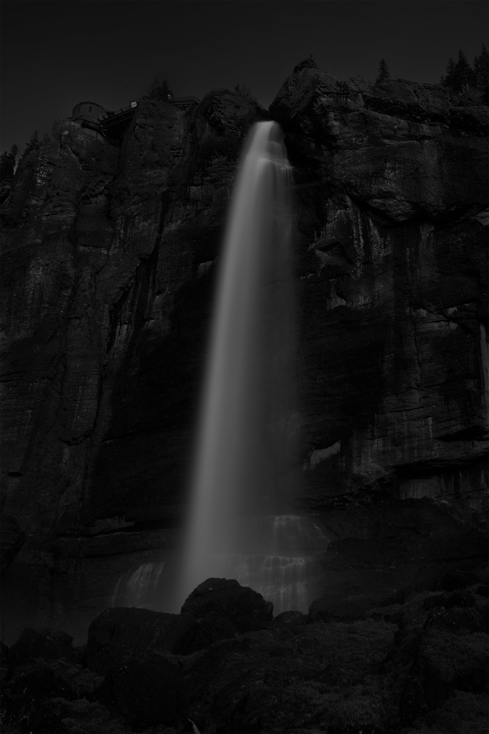 Waterfall XV (Bridalveil Falls, CO)