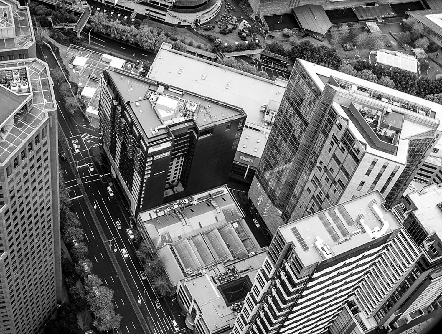 Melbourne from Eureka Building Victoria