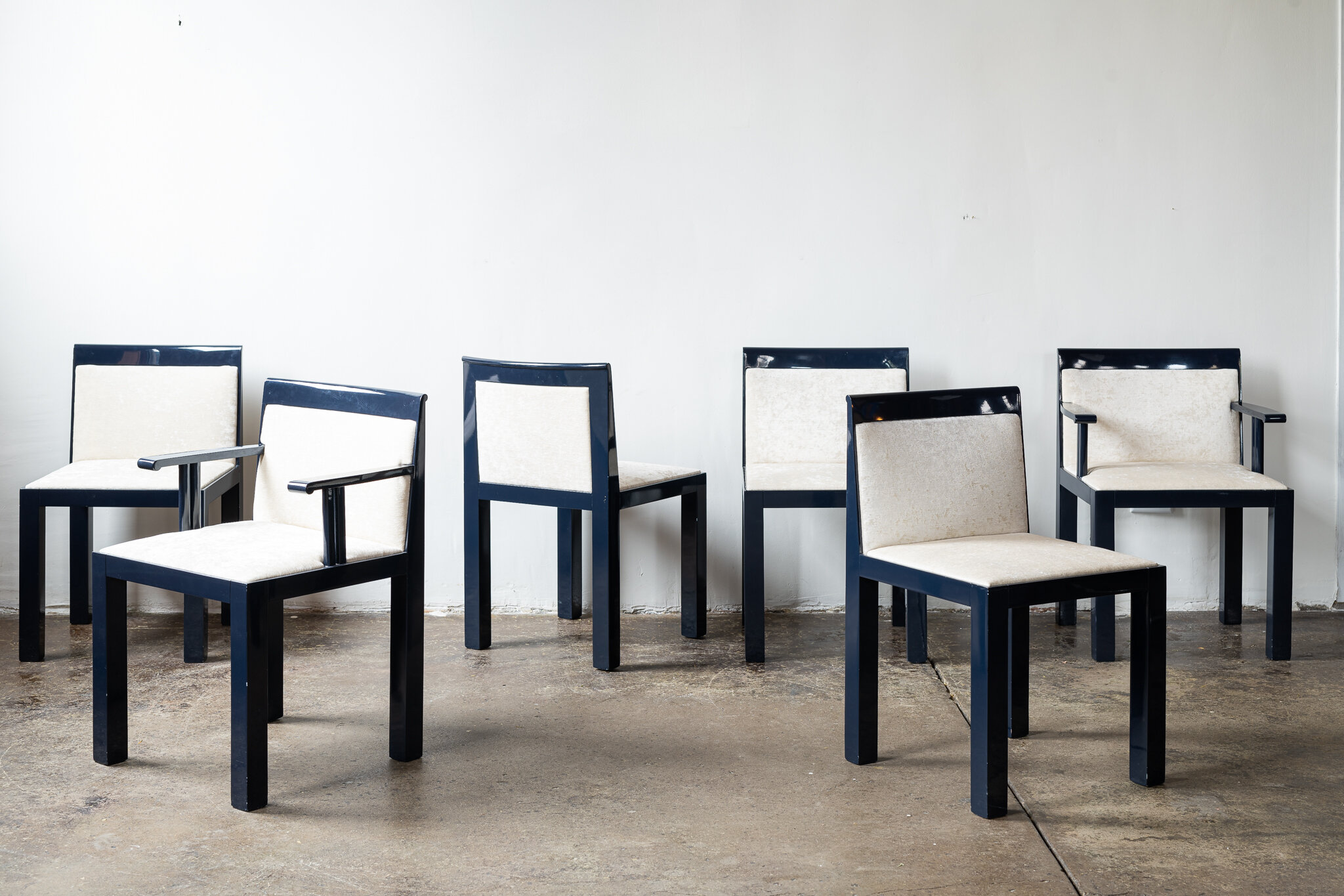 Aldo Rossi & Luca Meda Teatro Dining Chairs