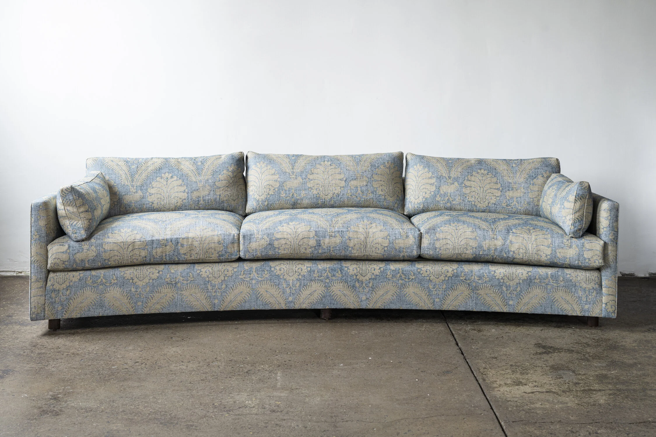 Erwin Lambeth Curved Sofa