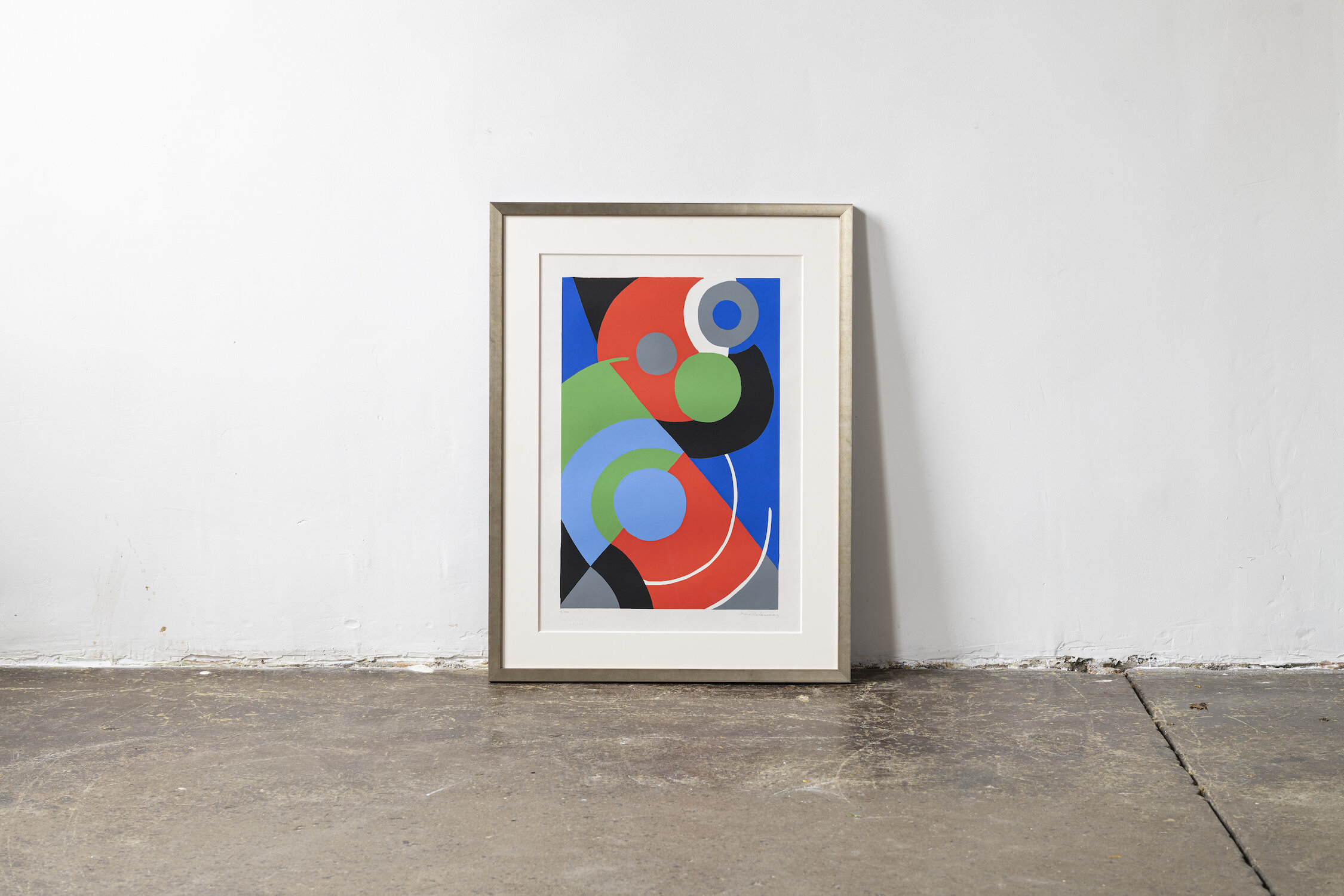 Sonia Delaunay Lithograph, Untitled, 4/100