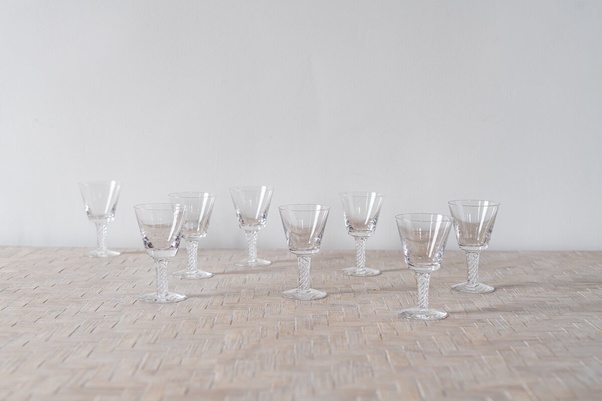 Stuart Twist Base Wine Glasses