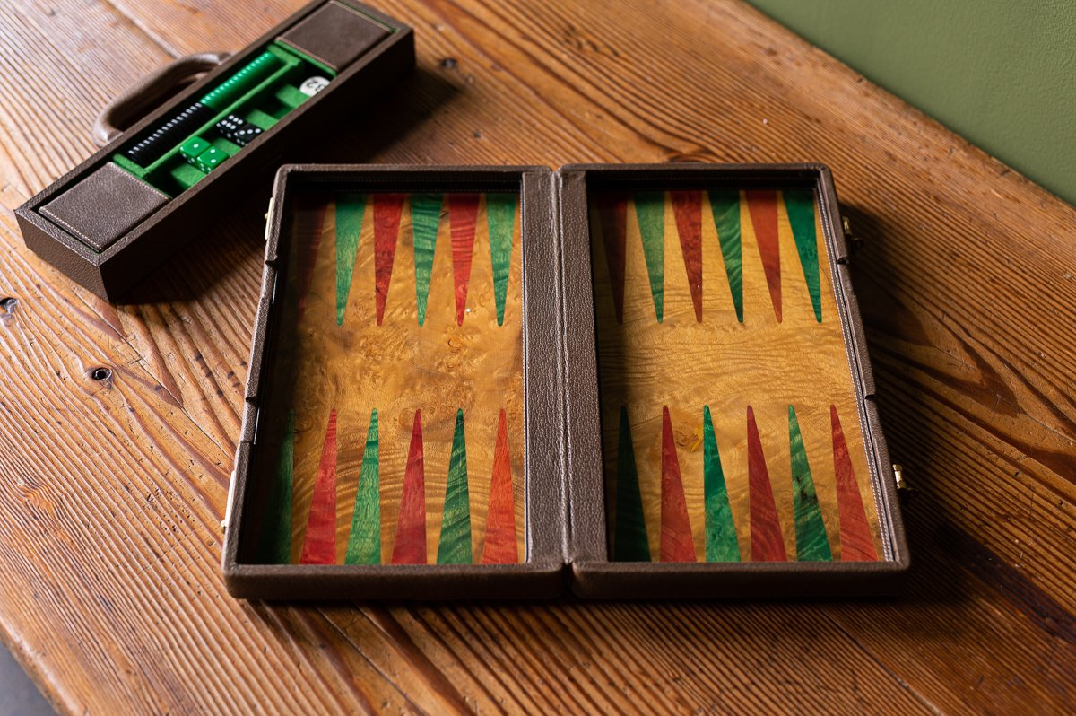 Vintage Gucci Backgammon Set