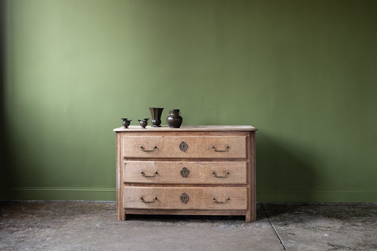 Large French Oak Chest