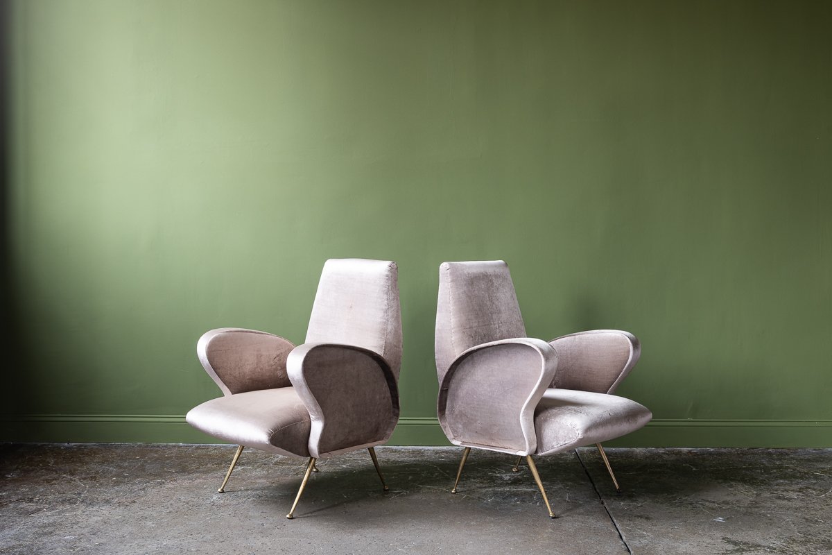 Pair of Italian Modern Chairs