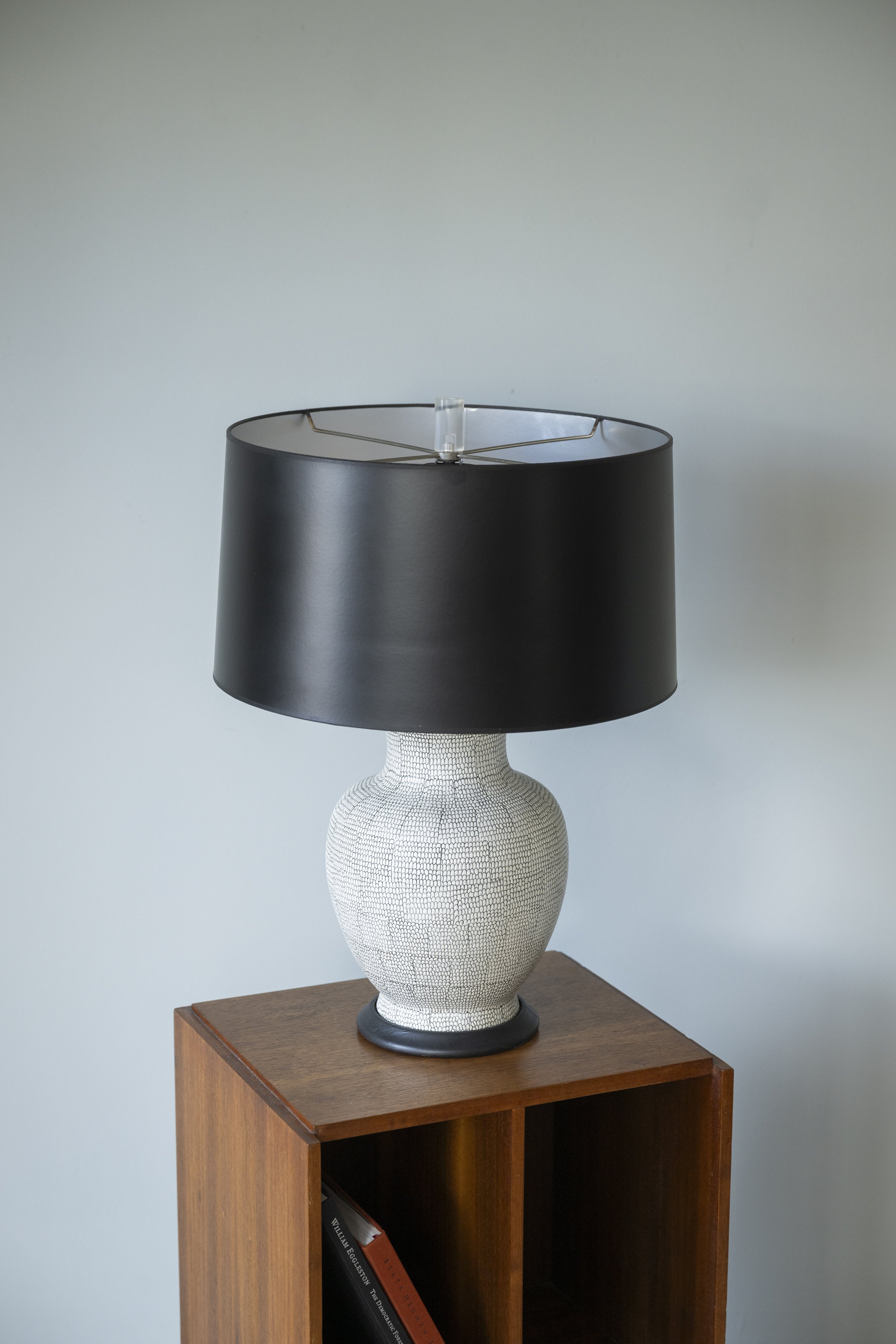 Black and White Table Lamp 