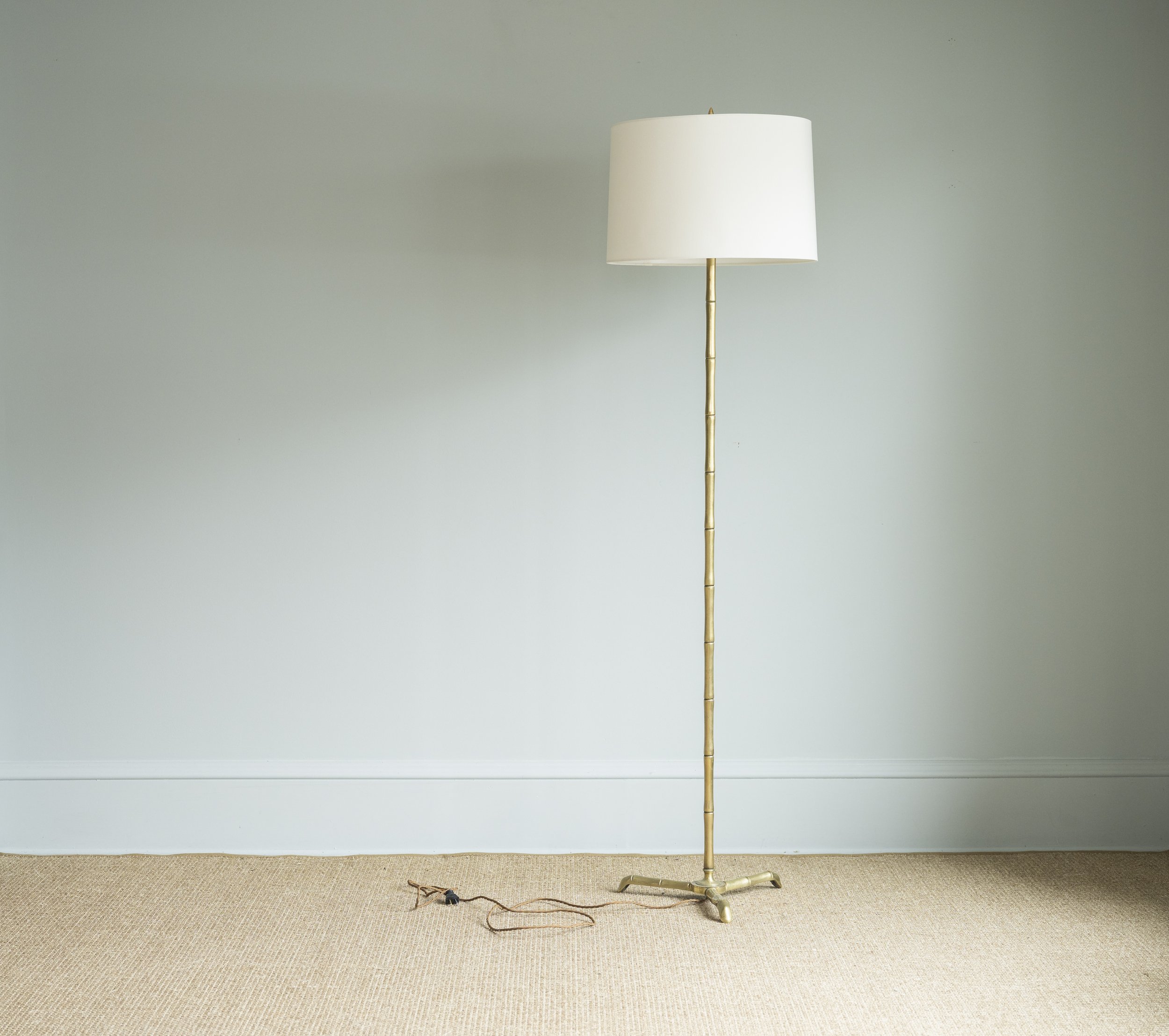 Faux Bamboo Floor Lamp 