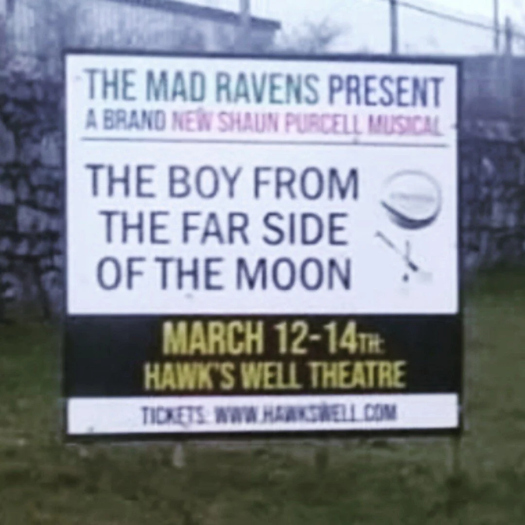 You may see a few of these along the roads..
Tickets from Hawks Well Theatre. 
U-18 are &euro;9