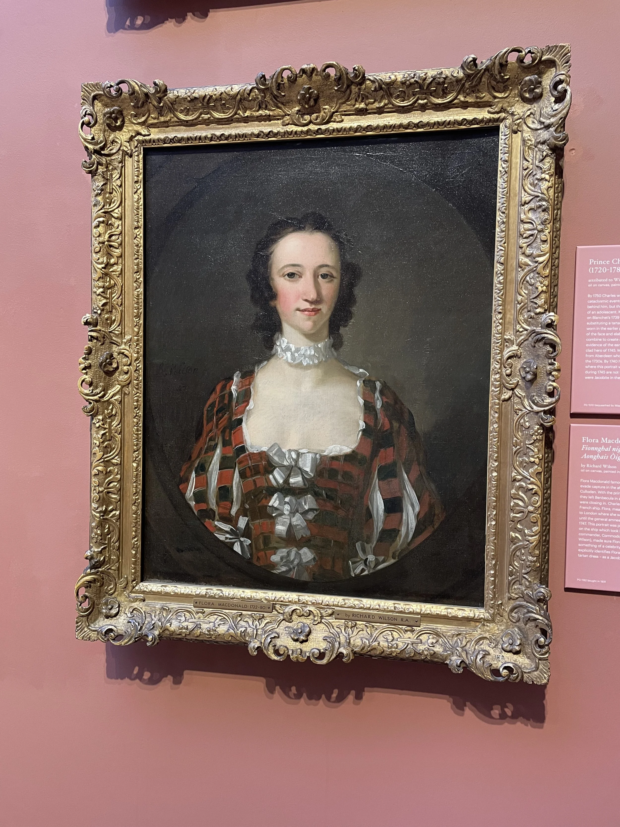 Portrait at the Edinburgh Portrait Gallery.