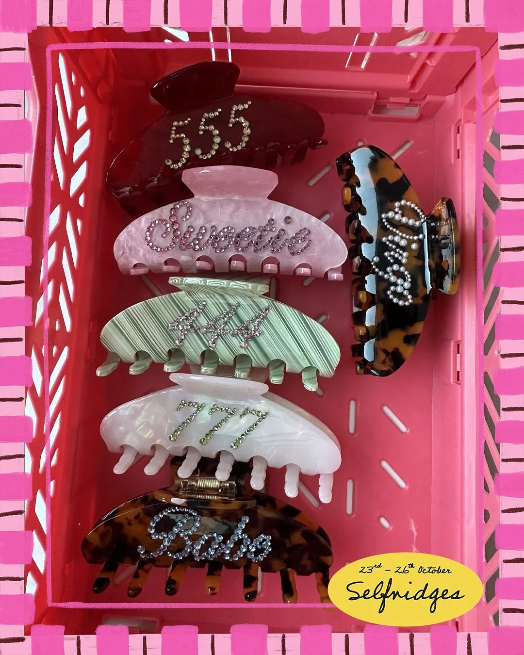 Introducing just one of the 15 incredible small businesses who will be trading with us at Selfridges!

🍒 @bymehshake 🍒 

Calling all trinket girlies! We know you girlies love the opportunity to personalise the things you buy at the market, and that