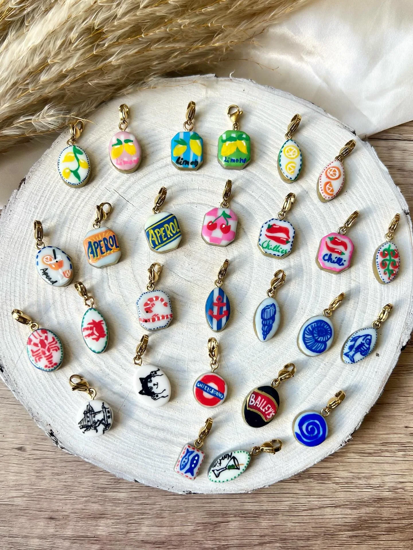 NEW! And coming to our next Christmas Market! 🍒🍓🌀🍹✨

Design your own charm necklace with @stud_and_pearl!

As well as variety of realistic fruit, food and London inspired charms that are all made and painted by hand. what sets Stud &amp; Pearl as