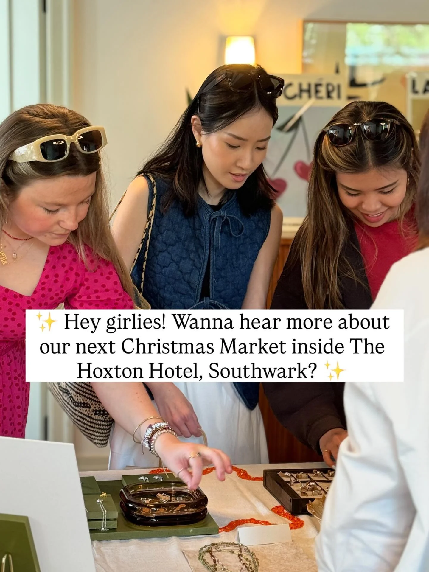 Our Christmas Market opens inside The Hoxton Hotel Southwark next weekend ❤️ here&rsquo;s all the info 🎄

#christmasmarket #londonmarket #weekendmarket #makersmarket #smallbusinessmarket #saladdaysmarket #handmadechristmas #personalisedgifts #petpor