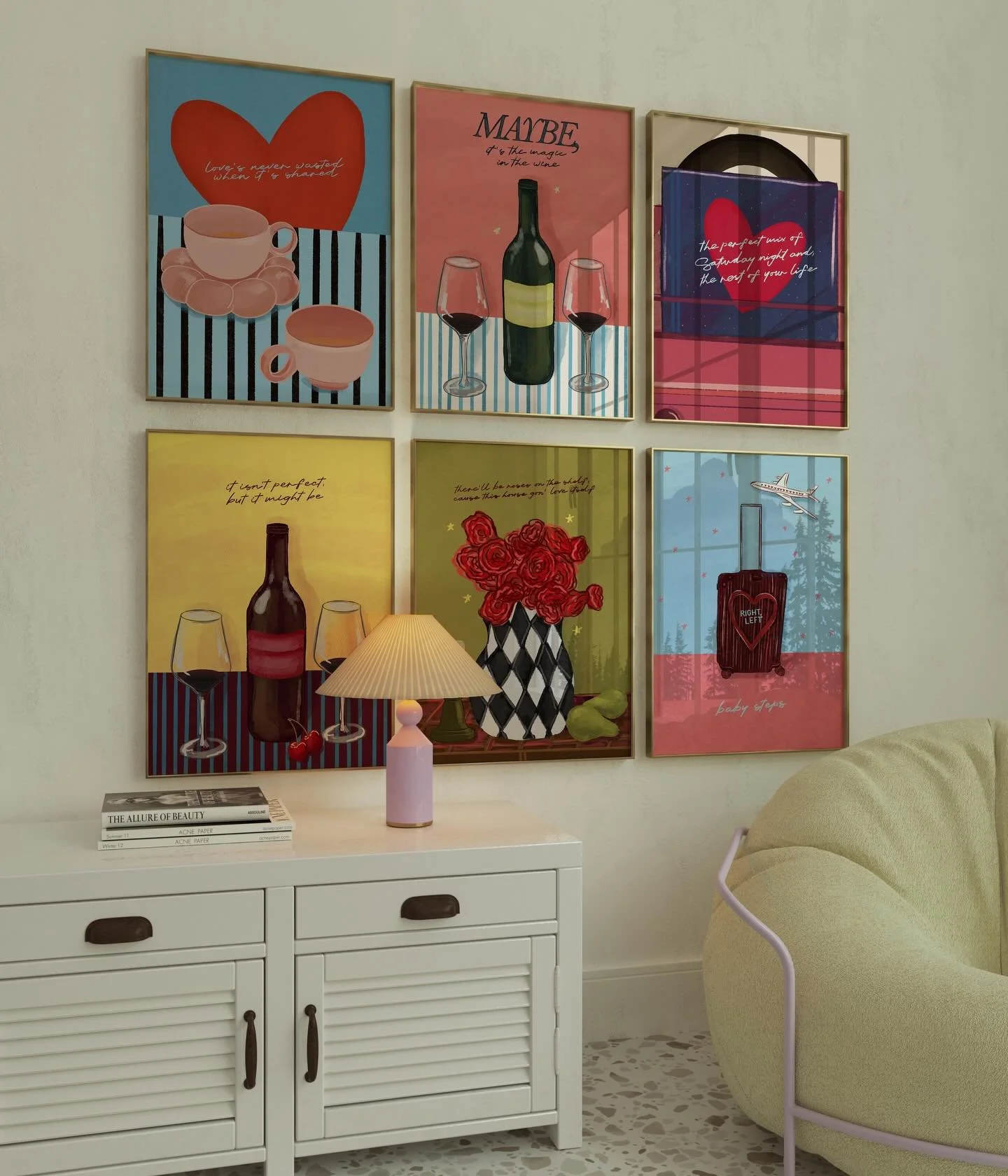 Discover more of the gorgeous small businesses trading at our Christmas Market this Sunday 30th November inside The Hoxton Hotel Southwark!

🎨 @illustratedbyweezy 🎨 Illustrated by Weezy creates wall art, greetings cards, and caps inspired by all th