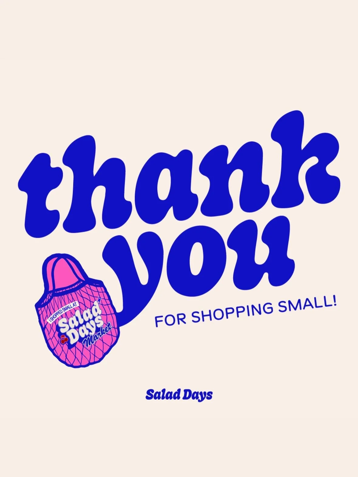 Before we sign off for our Christmas break we wanted to say the biggest THANK YOU all for the best year we&rsquo;ve had so far!! 2025 has been absolutely huge for Salad Days and it&rsquo;s all because of you!!!!!🥰

Thank you thank you thank you to e