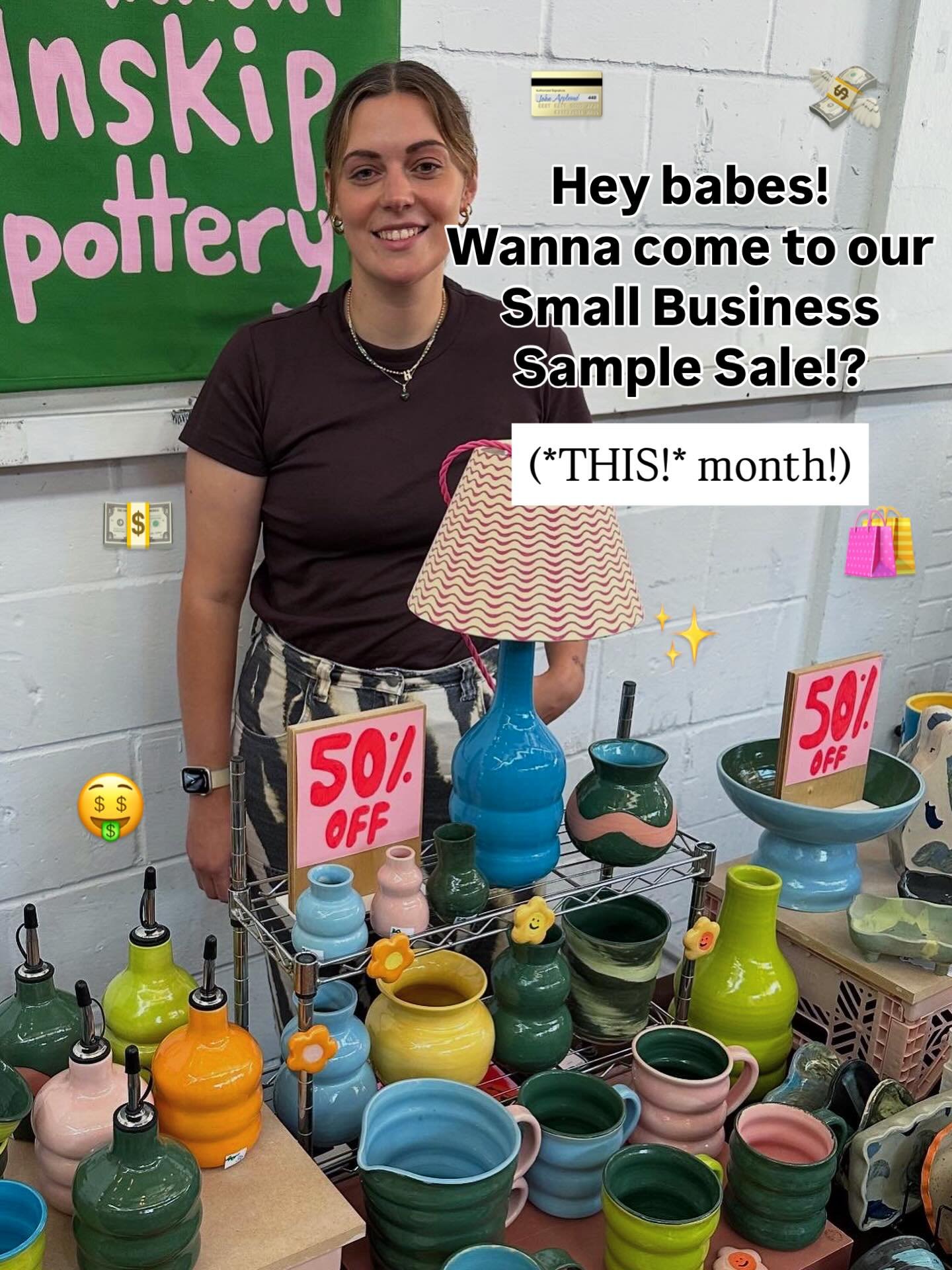 Our famous Small Business Sample Sale returns!!!!! 🤑💰💸 it&rsquo;s FREE to enter!!! And in an amazing new central London location that&rsquo;s even easier to get to! Hosted at @theministry.london right next to London Bridge, Borough and Elephant &a