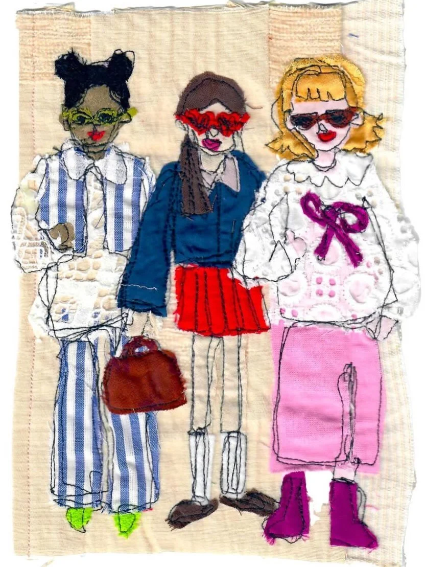 Here&rsquo;s a couple more of the brands you&rsquo;ll be able to shop with at Salad Days Popup shop in Borough Yards on Sunday 1st March! Discover them amongst 35 different makers on the day.

🪡 NEW! @geoberri 🪡 Artist Georgia use textiles and free