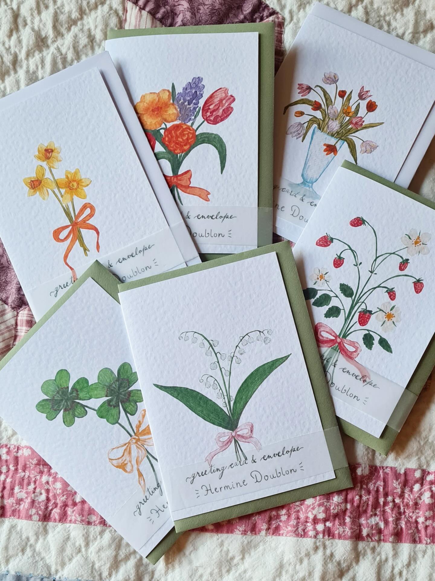 Discover more of the talented small businesses trading at our market inside @batterseapwrstn on Friday 3rd April! (It&rsquo;s a bank holiday!) 

🌸 @herminedoublon 🌸 Hermine is an illustrator and print designer who creates modern botanical watercolo