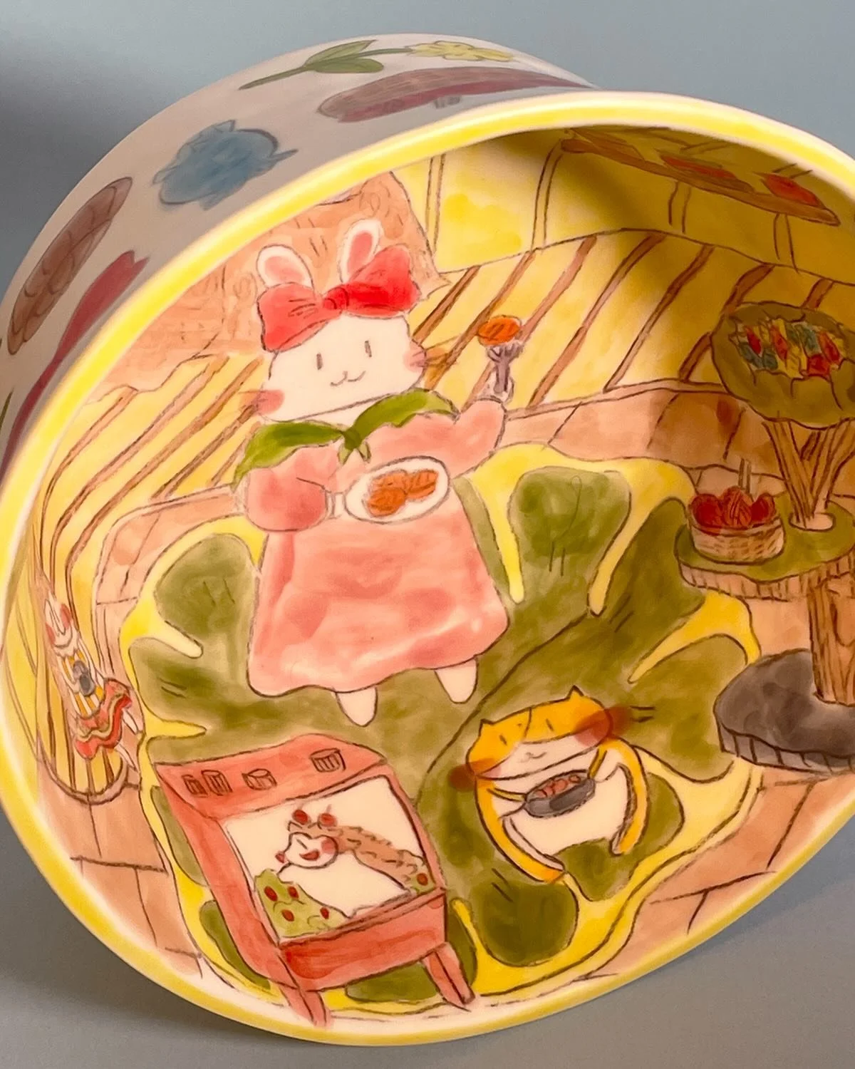 Here&rsquo;s more of the amazing small brands you can shop at our market inside @batterseapwrstn on bank holiday Friday 3rd April!

💖 @itsrandyyu 💖 Curator Randy Yu works directly with artists &amp; creators to bring you illustrated ceramics that a