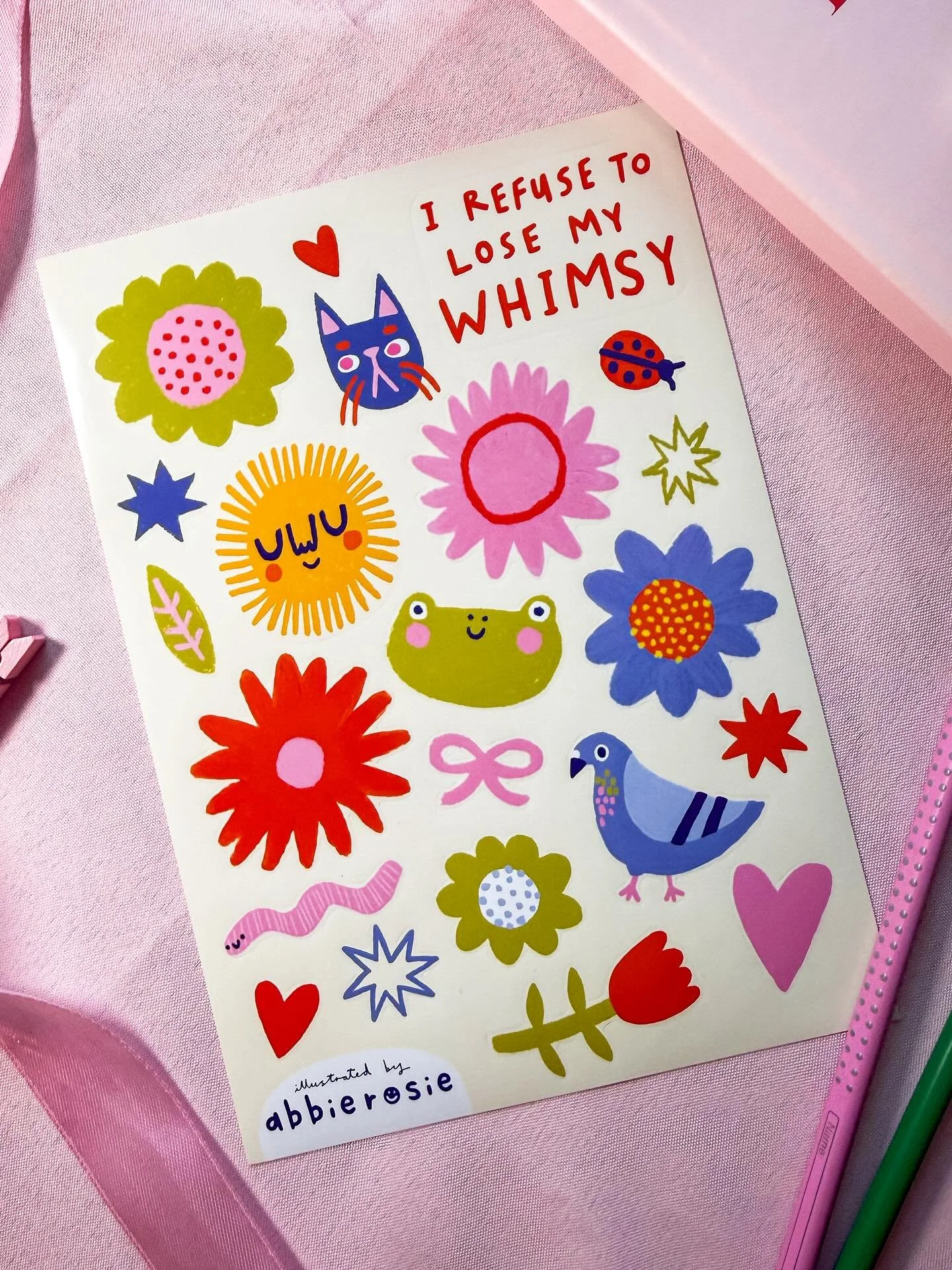 Our popup market inside Battersea Power Station opens next week over the bank holiday weekend! Here&rsquo;s 3 of the brands trading on Sunday 5th April.

🐸 @abbierosie_ 🐸 Known for her artwork and prints about pigeons and trinkets which are always 