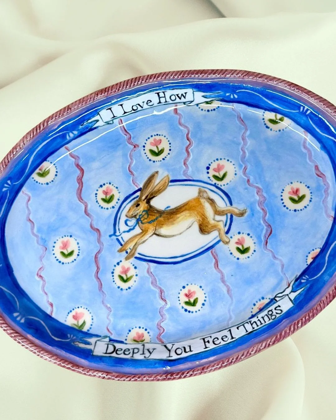 There&rsquo;s literally so many absolutely amazing makers and things coming to our market on Monday 6th April! Discover 3 more of the people you can shop with on the day here.

🐰 @rosegardnerstudio 🐰 The sensitive, painterly and totally creative na