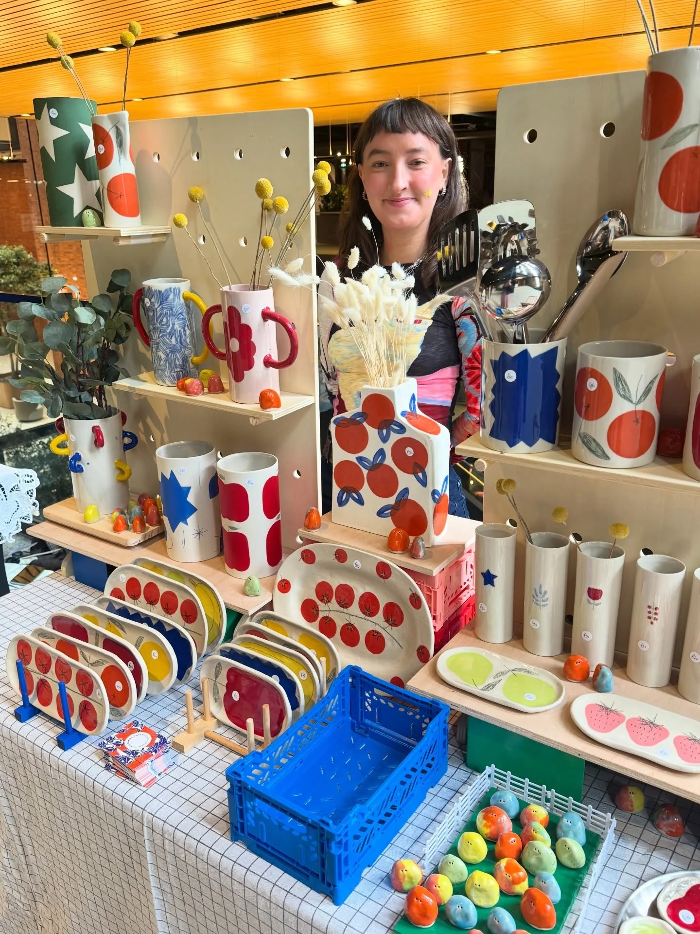 Our popup market is back at Battersea Power Station today! 🎀🫶🥰✨🌷

Here&rsquo;s just a few of the 35 makers you&rsquo;ll be able to shop with!

We&rsquo;re open from 11am-6pm, it&rsquo;s free to enter and everyone&rsquo;s welcome to come!

Find ce