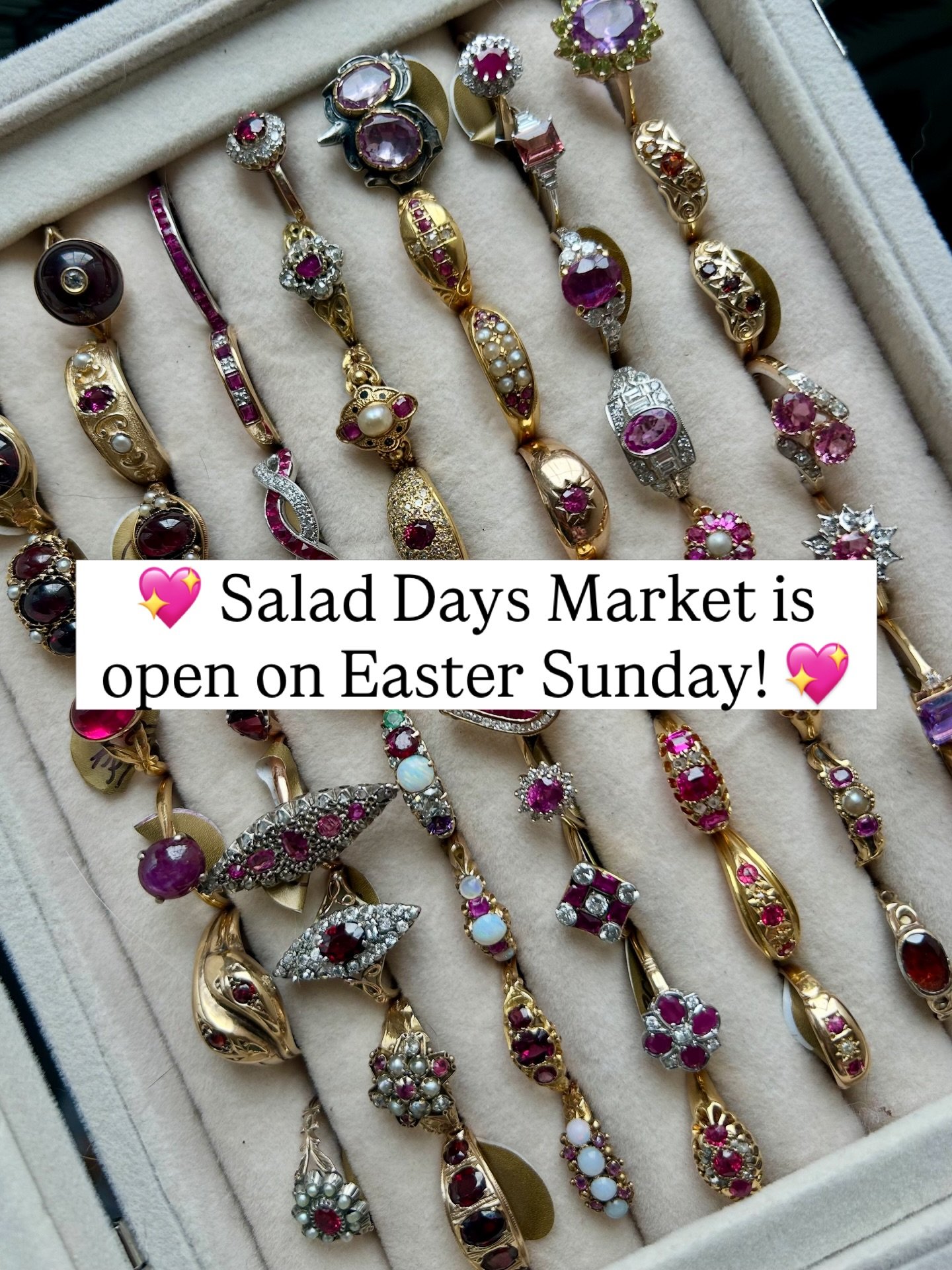 Did you know Salad Days Market is open tomorrow on Easter Sunday!

Our popup market returns to @batterseapwrstn from 11-6pm with 35 brand new makers, some of whom you can discover here!

It&rsquo;s been an amazing long weekend so far, and we can&rsqu