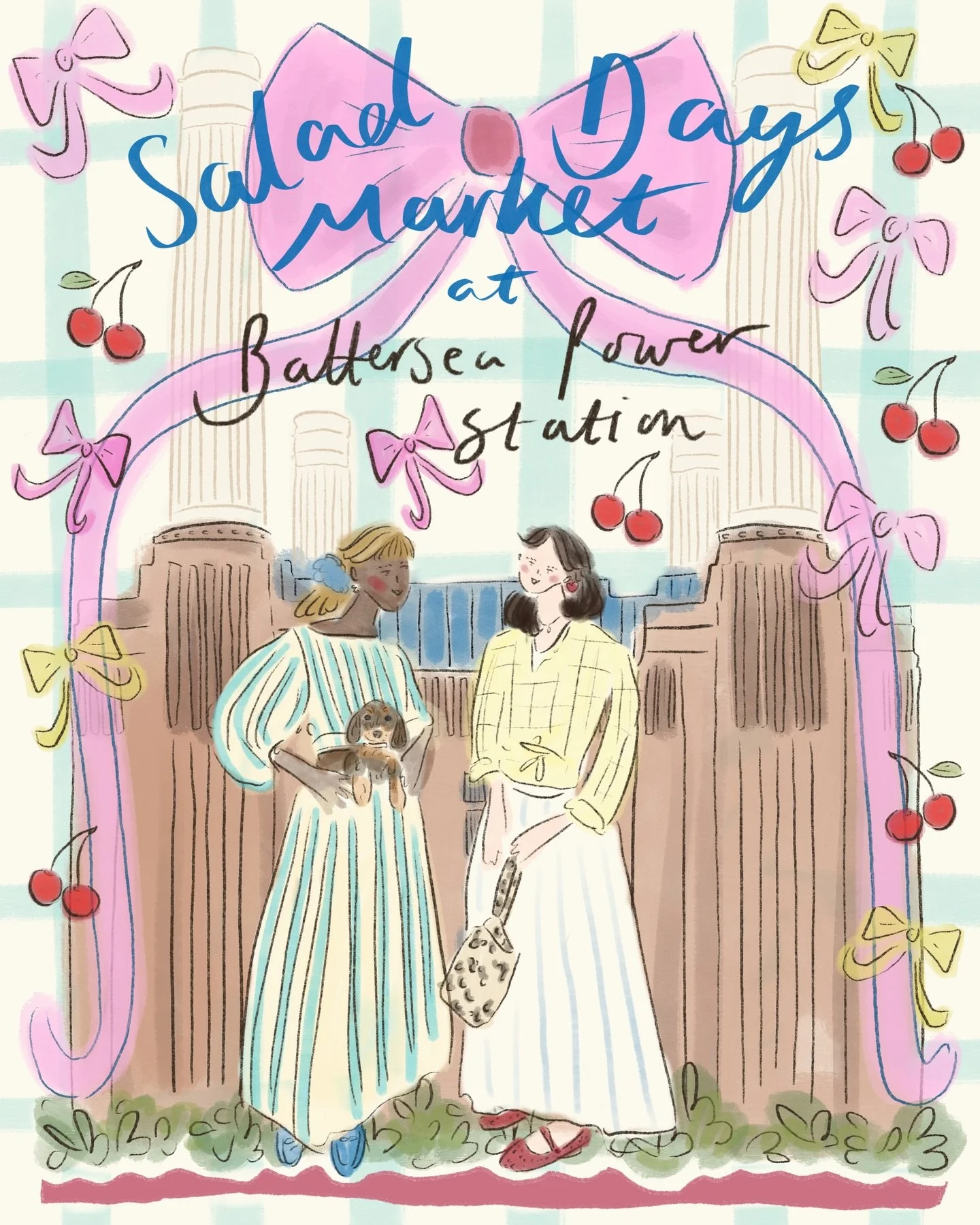 Spring has well and truly sprung in London! And we are celebrating with a gorgeous 3 day market over the next bank holiday weekend at the glorious Battersea Power Station! 🌸🍒🌷🎀

Long bank holiday weekends are the perfect time for cute plans you c
