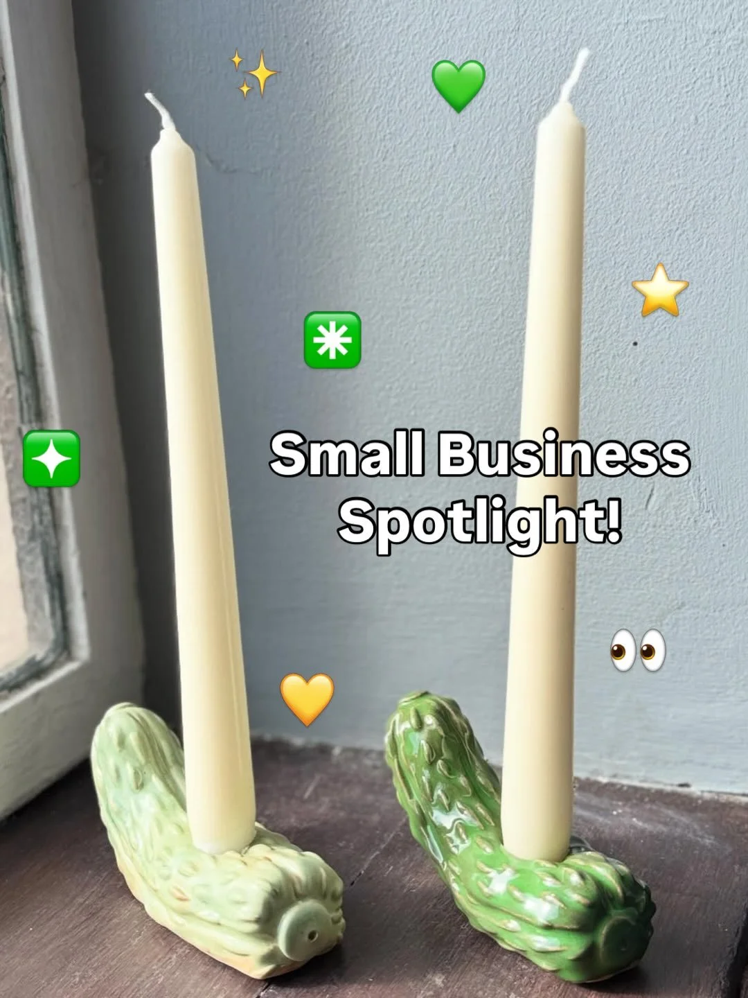 Small Business Spotlight! ✨🥒💚

Amongst 14 new makers we&rsquo;re so proud to have trading with us at our popup market inside Battersea Power Station on Sat 2nd May, we are so happy to introduce Claudia Cole who will be trading with us for the first