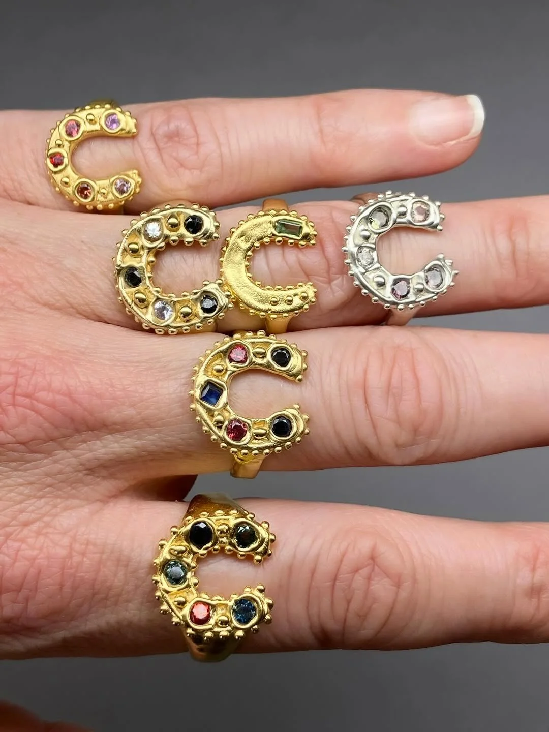 You asked: we listened! 

Last time @sharlala.jewellery traded with us lots of you were asking her for pinkie rings!

So we&rsquo;re chuffed to tell you, that&rsquo;s exactly what Sharla has been working on to bring to our next market! Rings for your