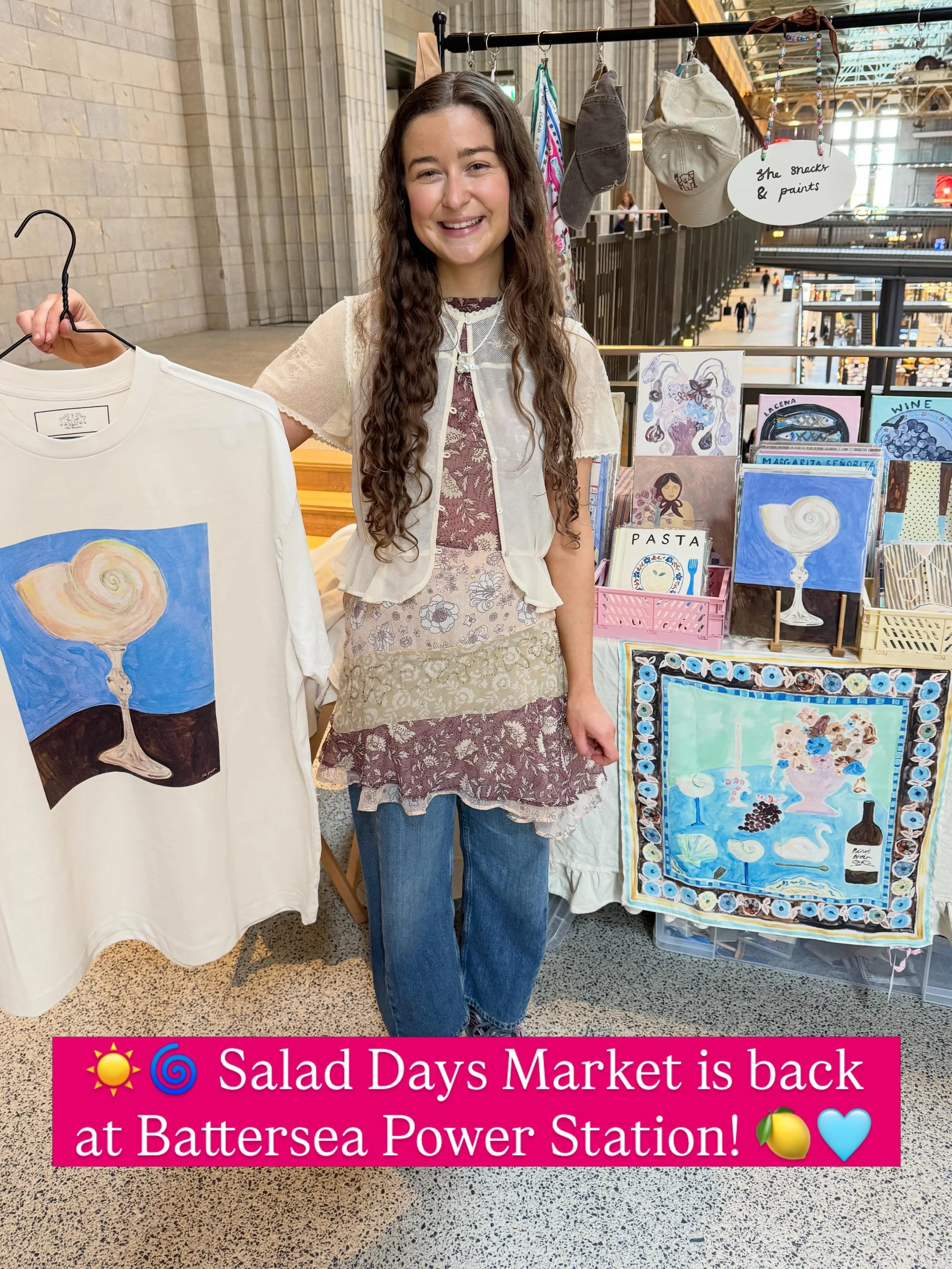 Salad Days Market is BACK at your favourite Battersea Power Station in June!!!! We&rsquo;ve got more new brands booked than ever before and we cannot wait to share them with you!!!!! 🌀💖✨🍒☀️

London market / free things to do in London / best Londo